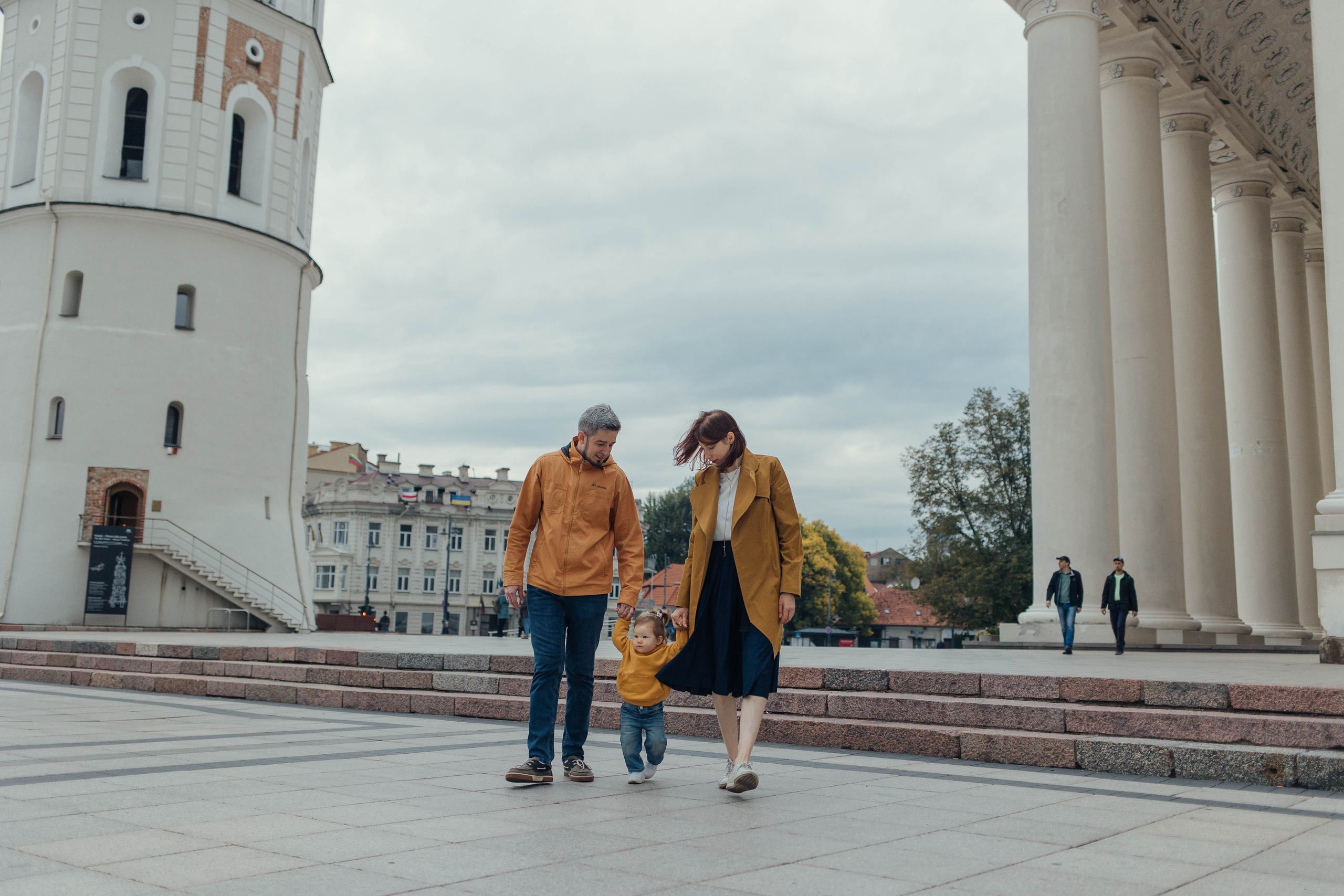 Тёплые моменты на улочках Вильнюса. Семейный и детский фотограф в Вильнюсе Светлана Наумова