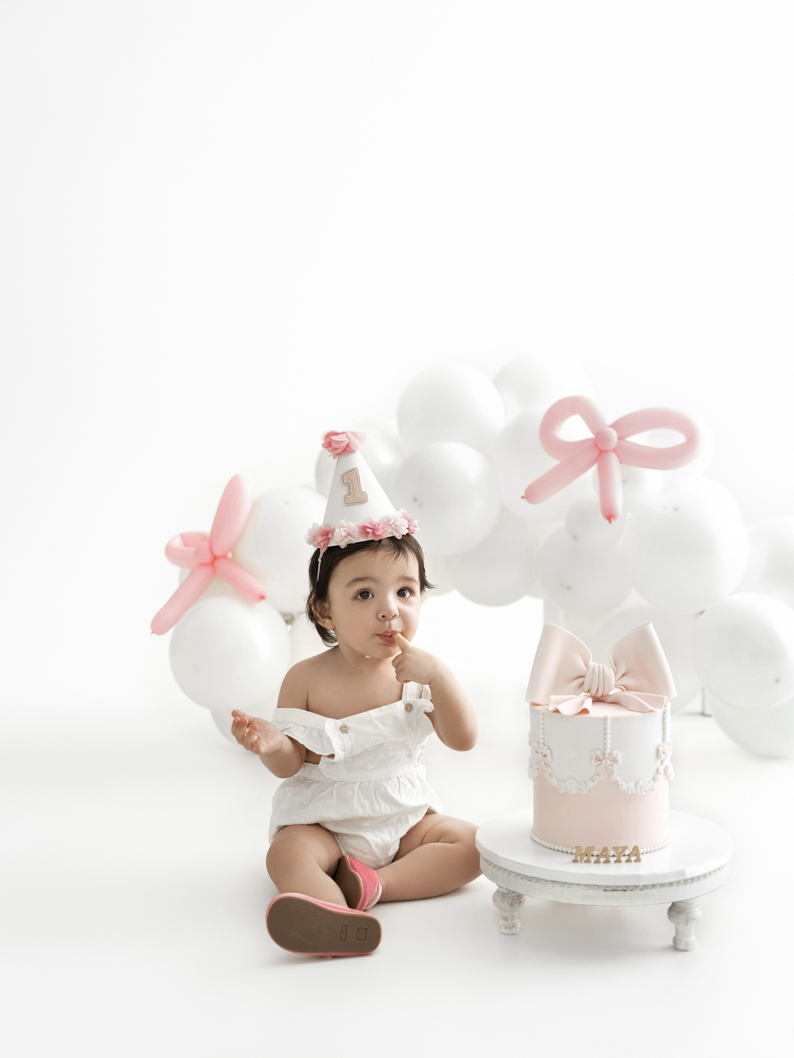 First birthday photoshoot Eva