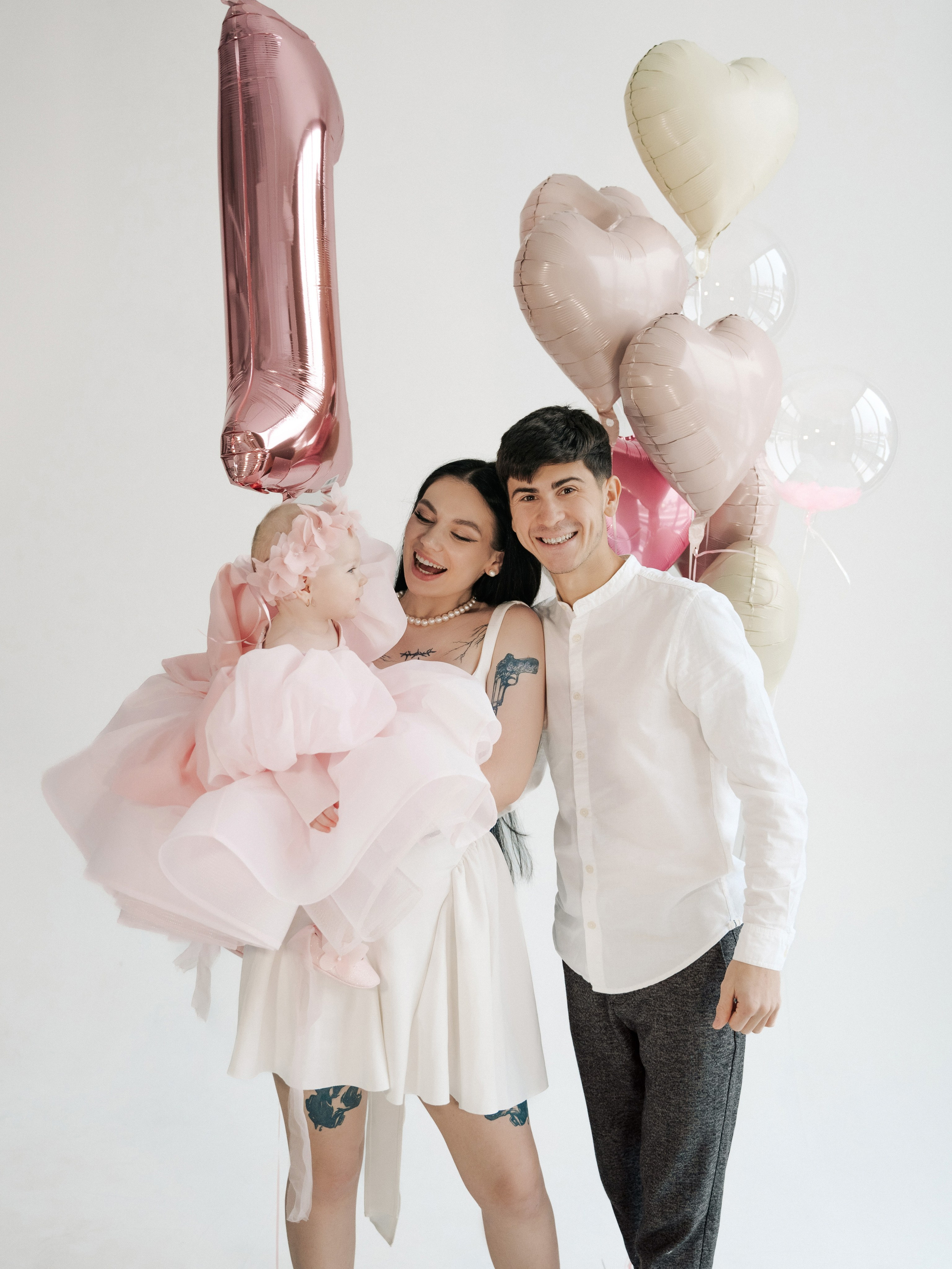 First birthday photoshoot Veronika