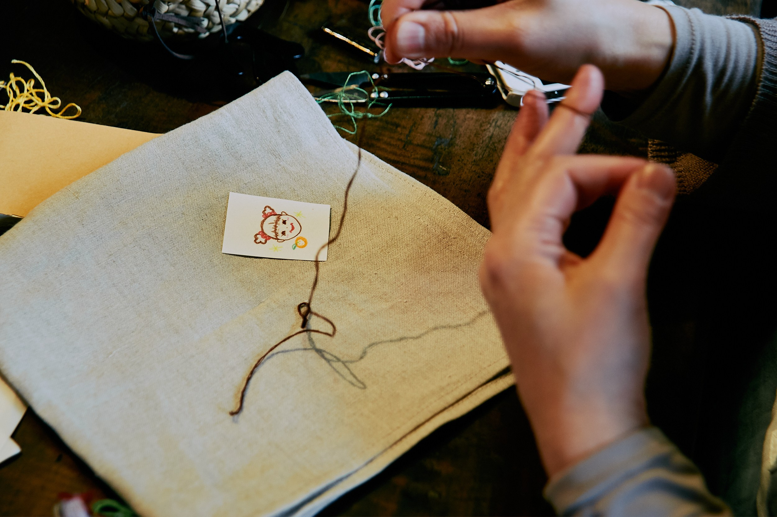 ライブ刺しゅうがやってきた ! !. MT