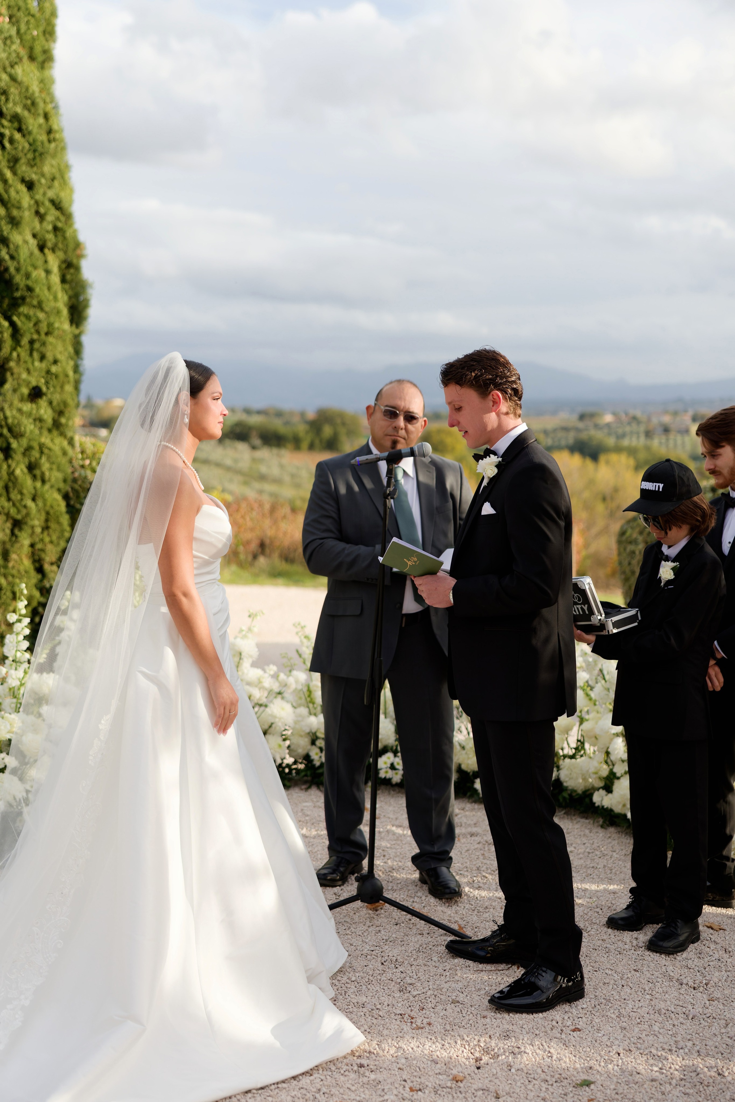 Wedding at Fonte Sala, Umbria