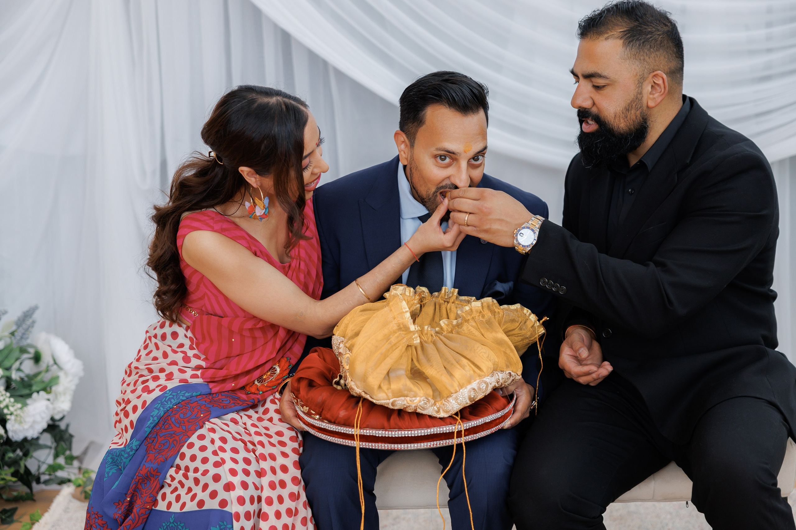 Rokha ceremony. Home