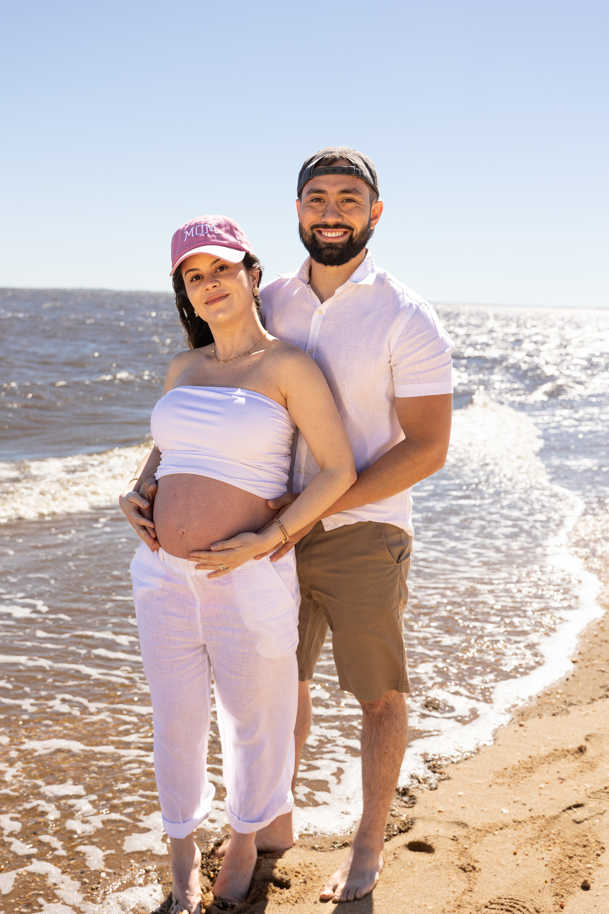 Beachside Maternity at Ideal Beach, NJ. Family, lifestyle, and commercial photography in New York and New Jersey