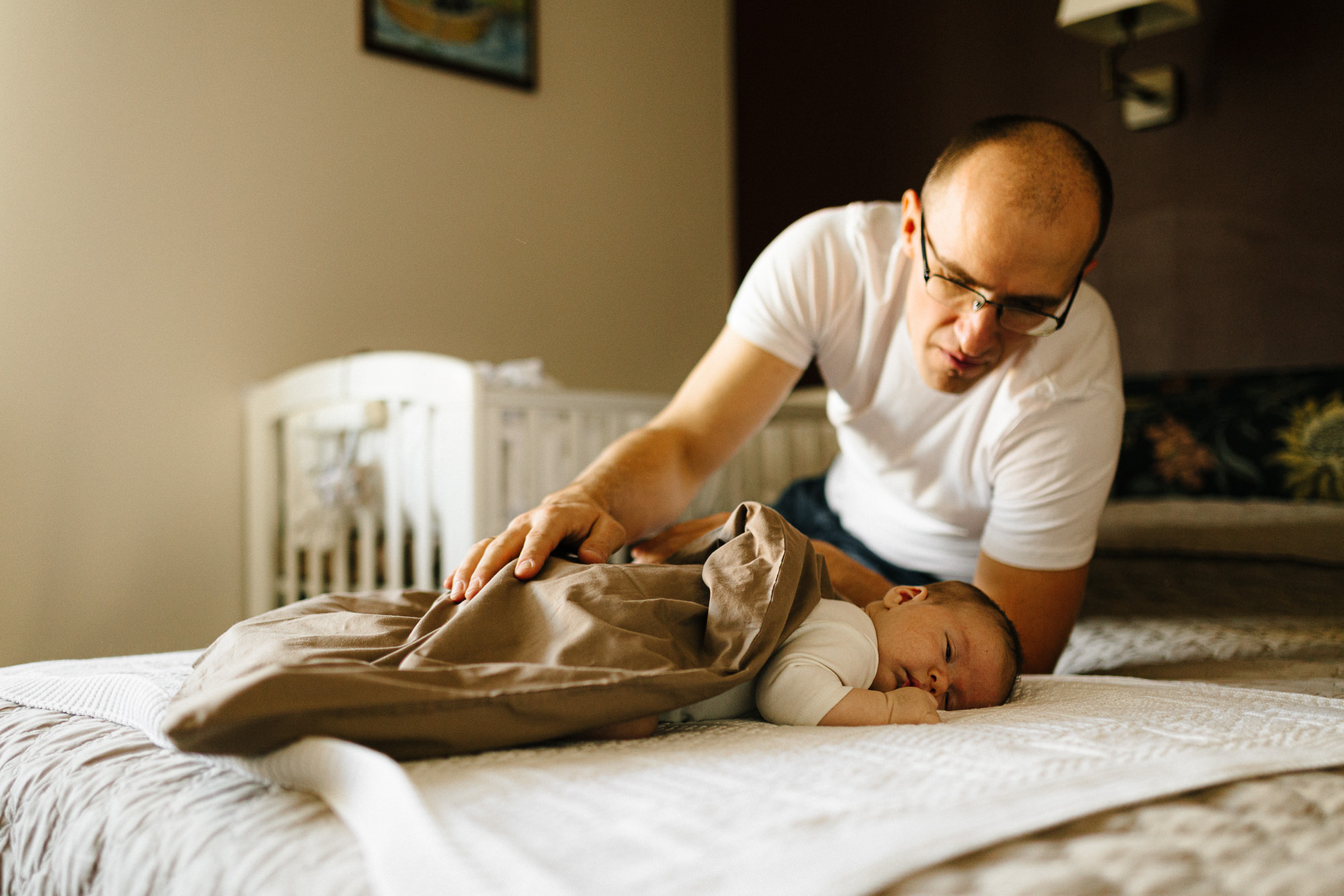 Jaundzimušā ikdienas fotografēšana mājās
