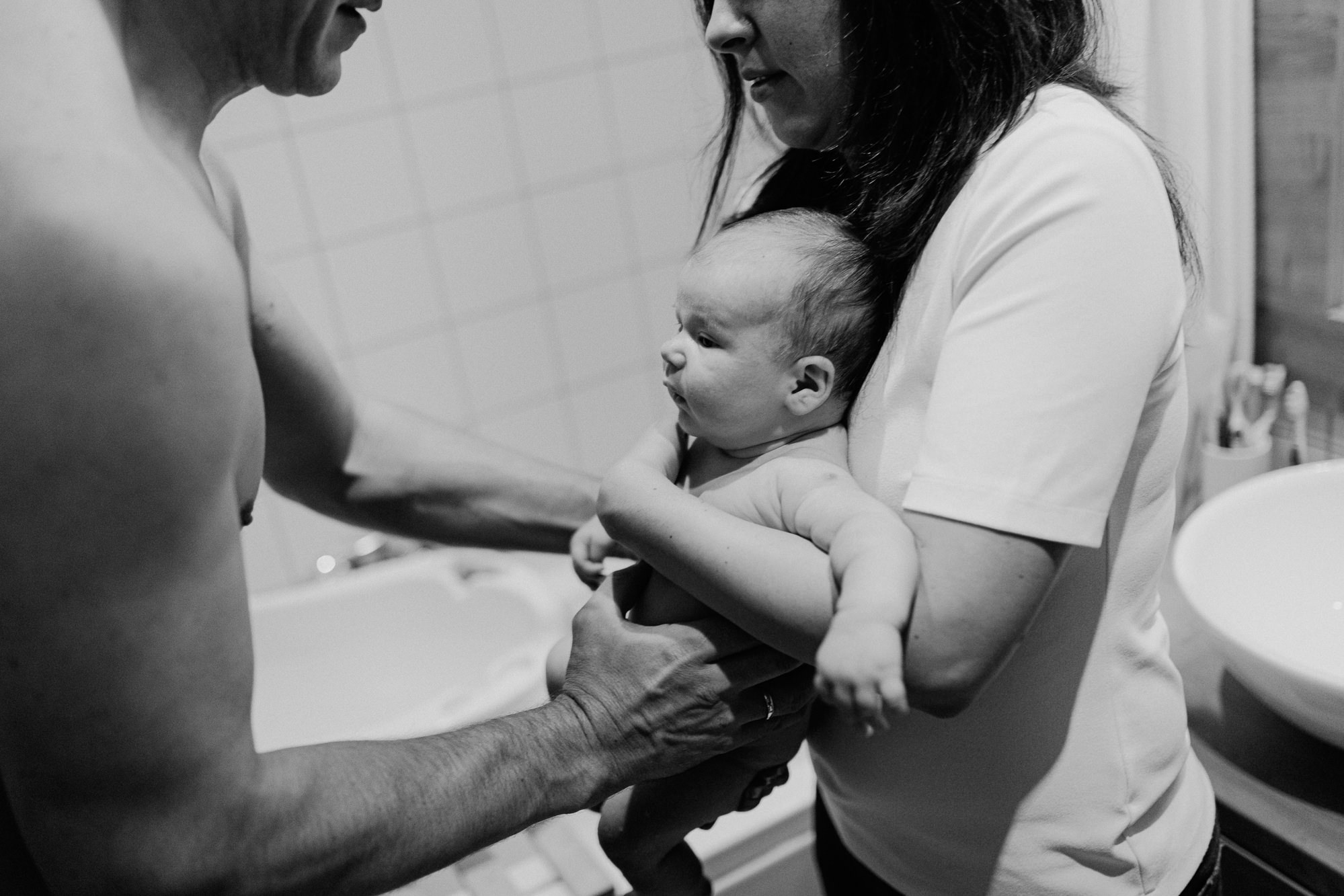 Jaundzimušā ikdienas fotografēšana mājās