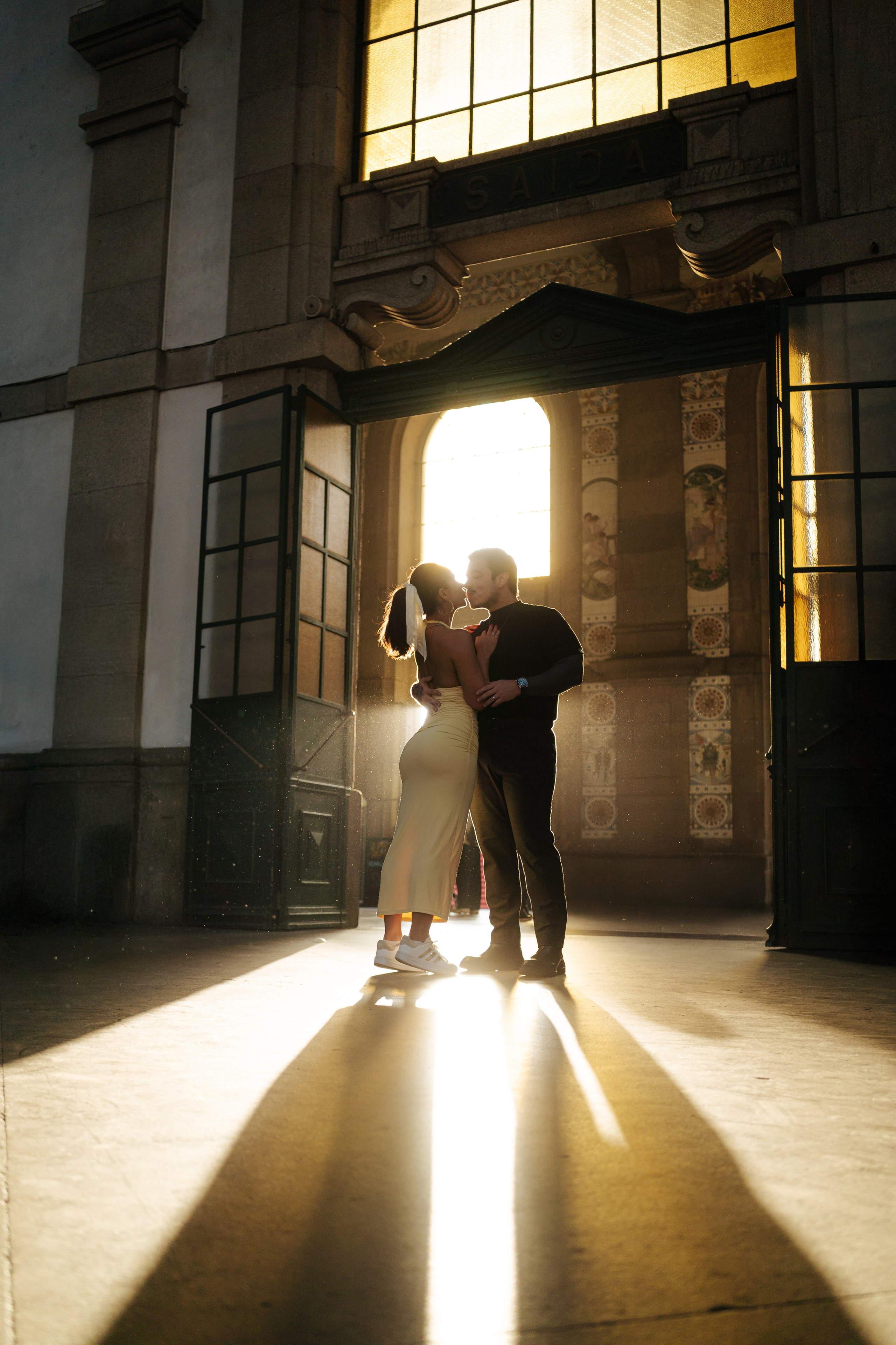 Fernando e Caroline. Davi Valente