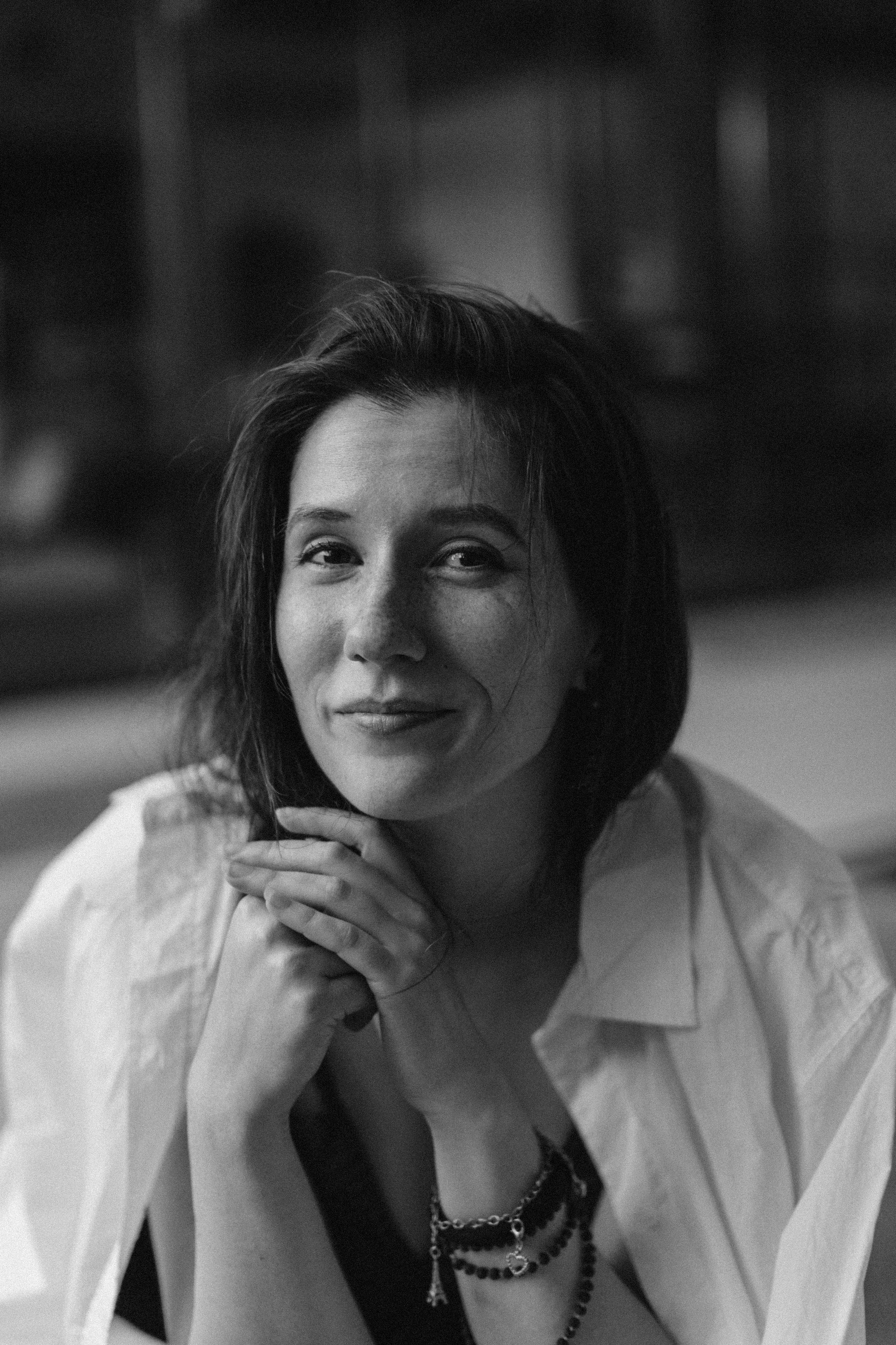 Oksana. The 1st photoshoot in life. True self