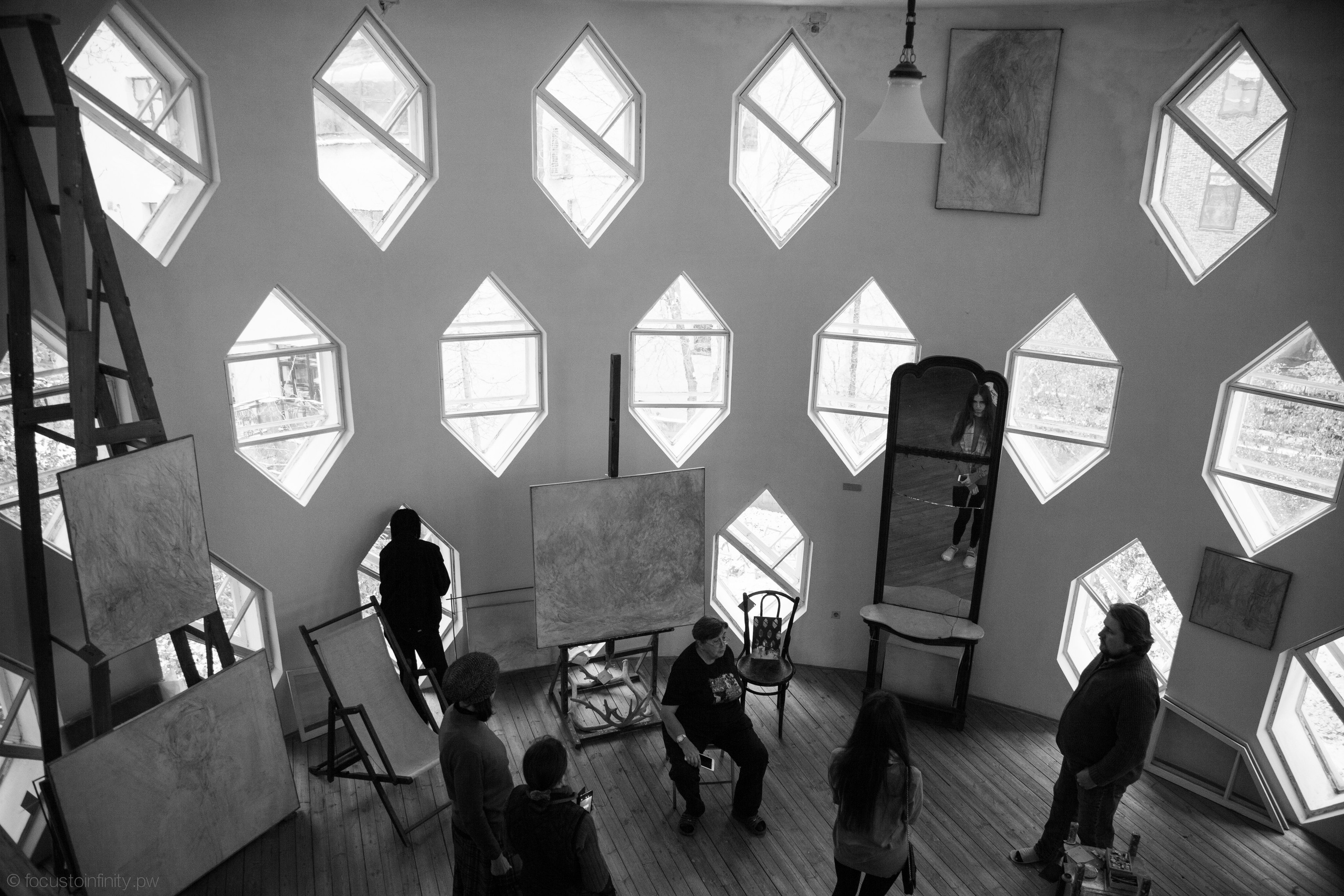 Melnikow-Haus in Moskau. Maria Chistyakovа — Fotografin in Karlsruhe, Baden-Baden und Umgebung