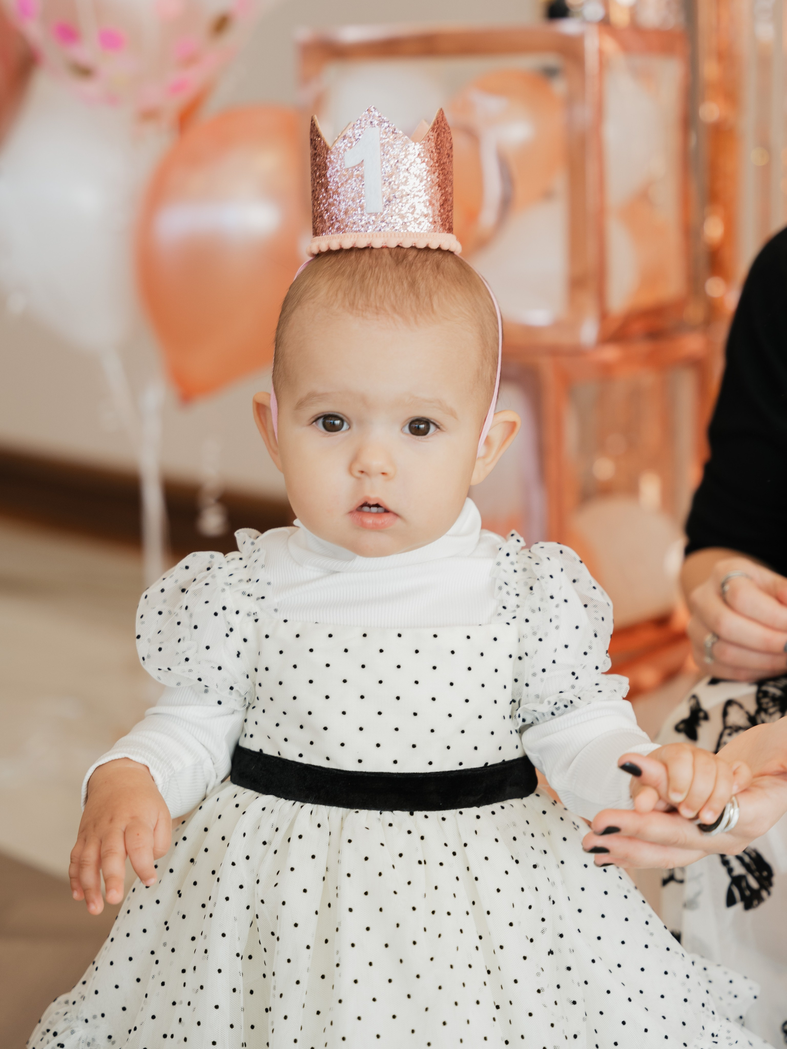 First birthday photoshoot Emily