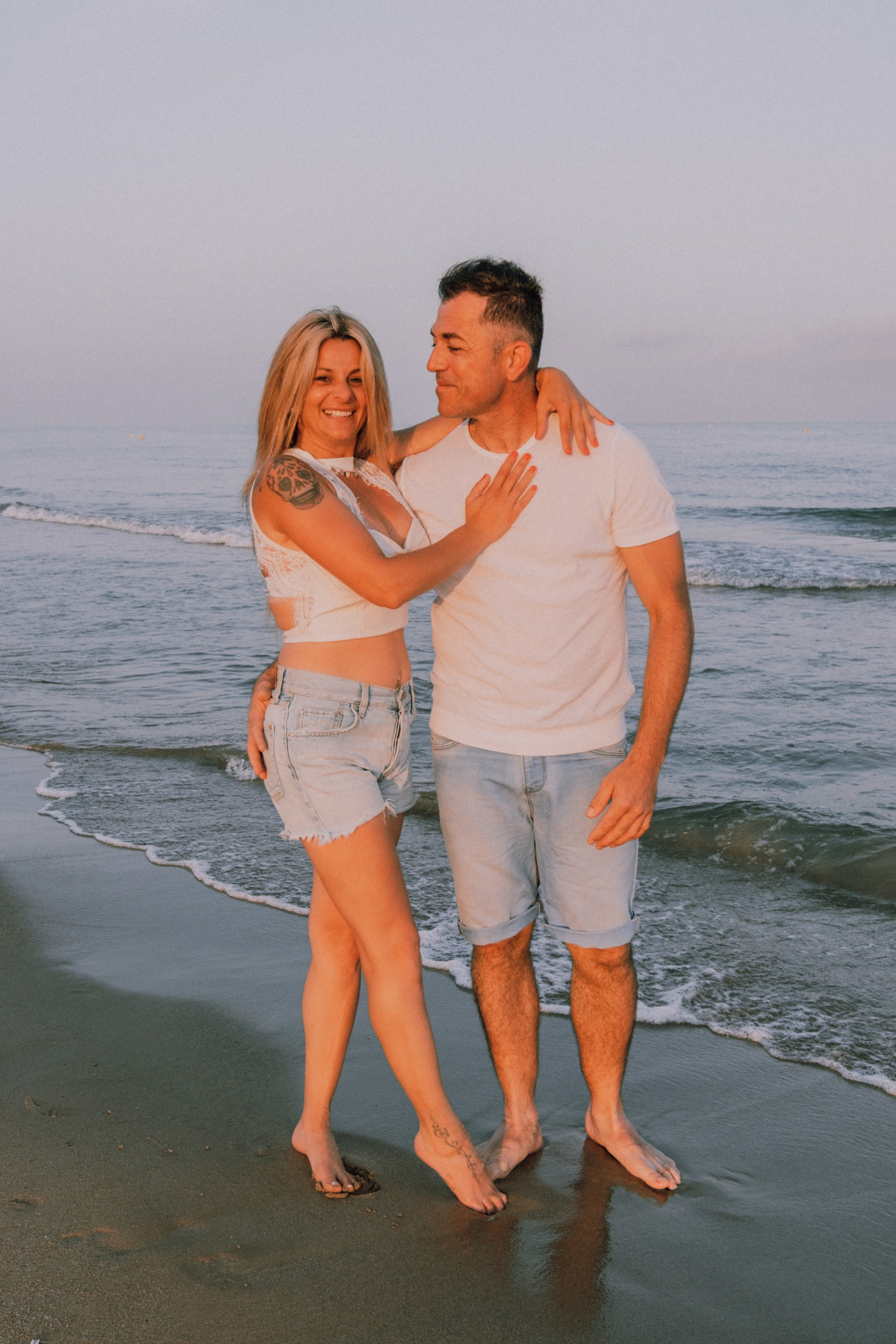 Sesión familiar en la playa. Fotografía profesional en Calafell - Elena Medvedeva