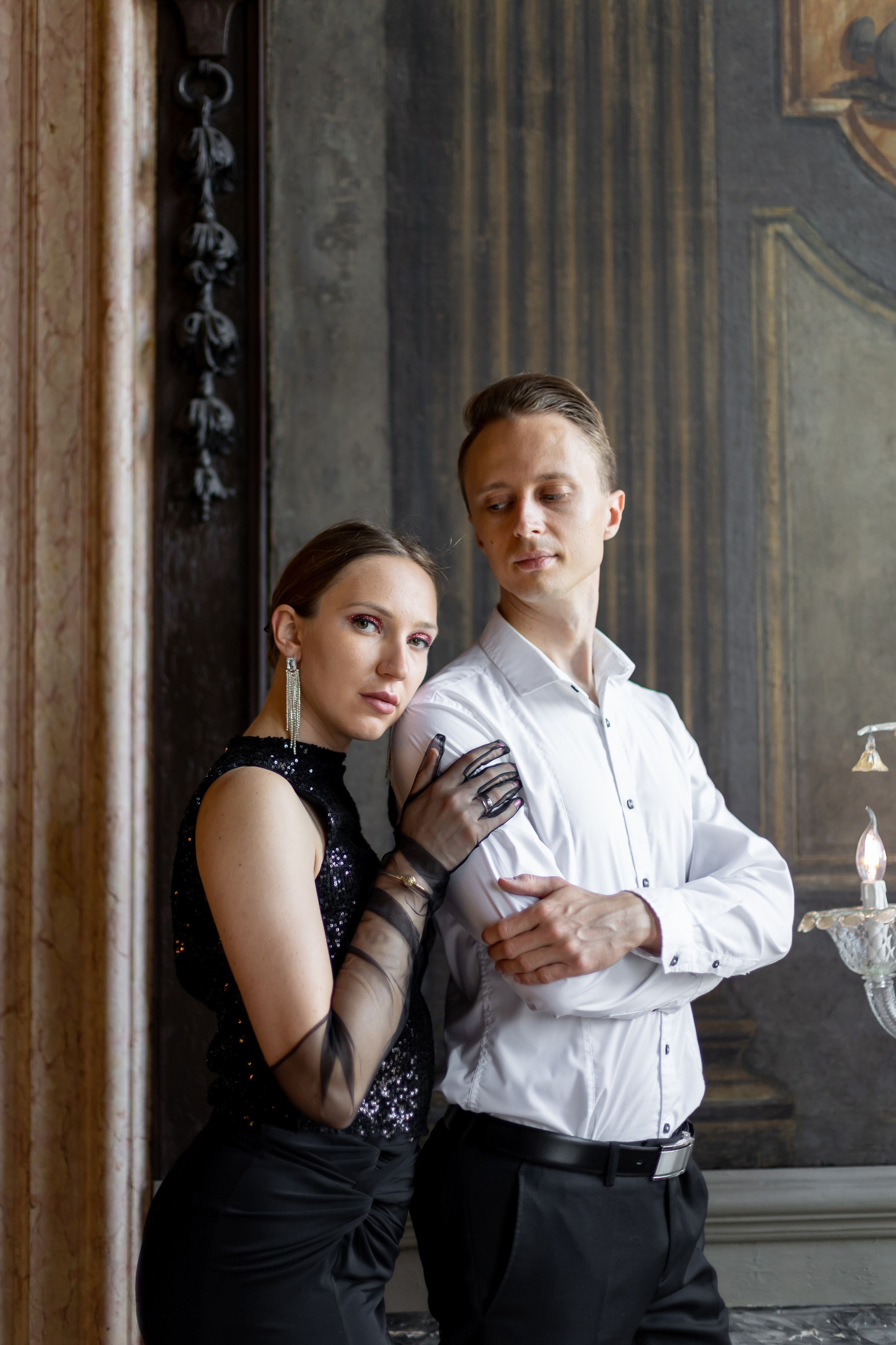 Love story in ancient palace