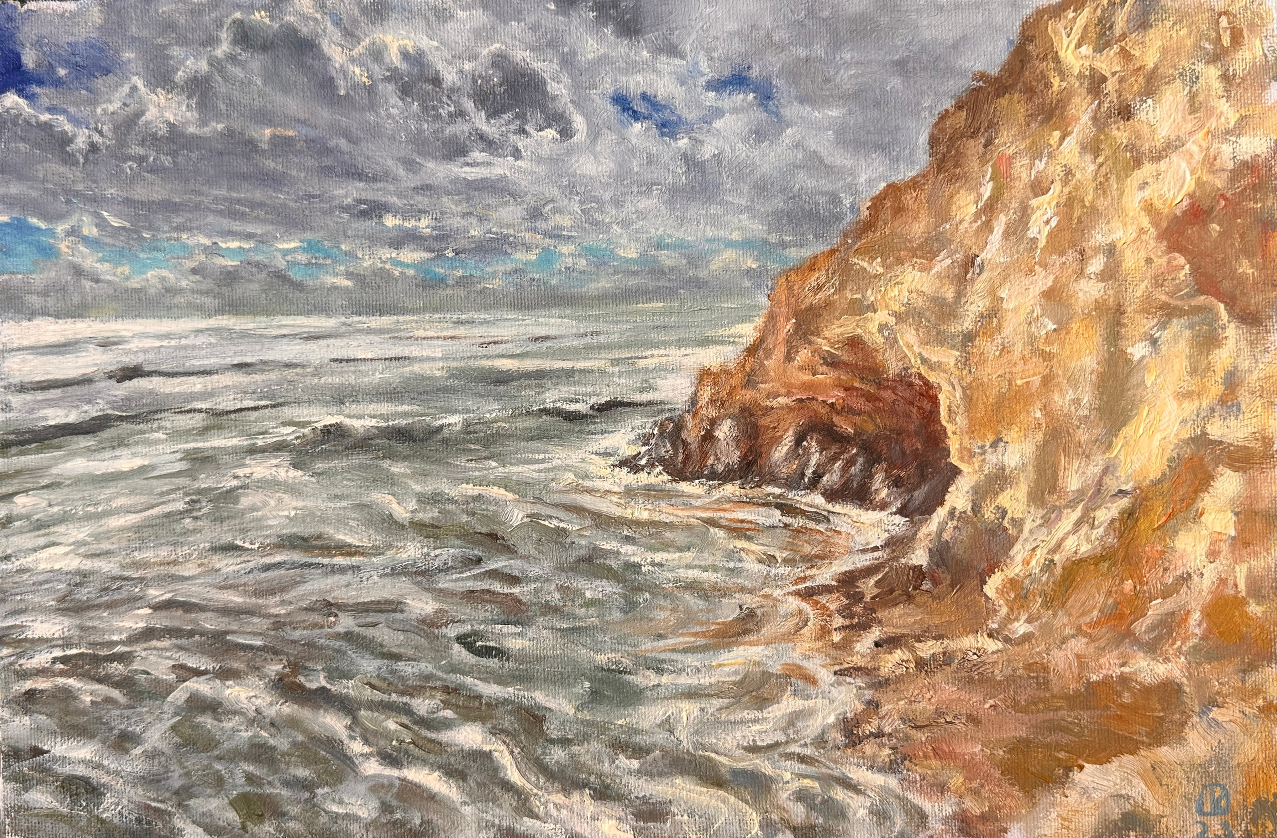 20 X 30, lienzo sobre cartón óleo