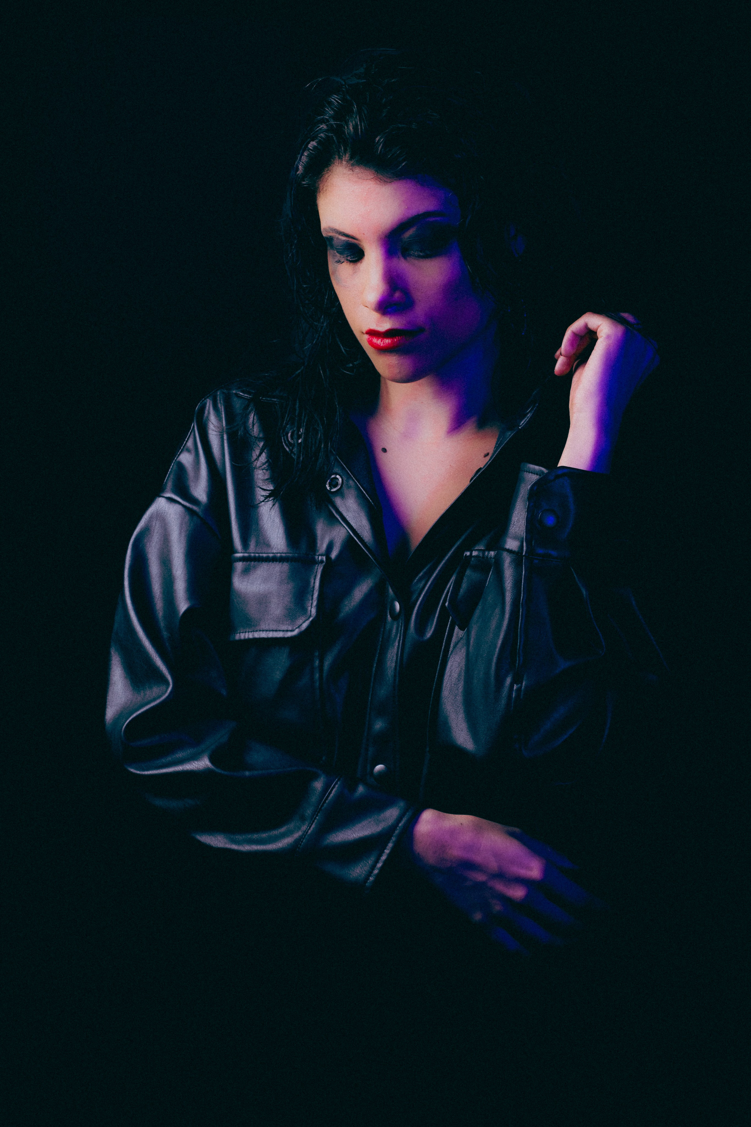 Portrait photo shoot in the studio MKn Visual - Shoot,makeup,postprod and art direction by MKn Visual