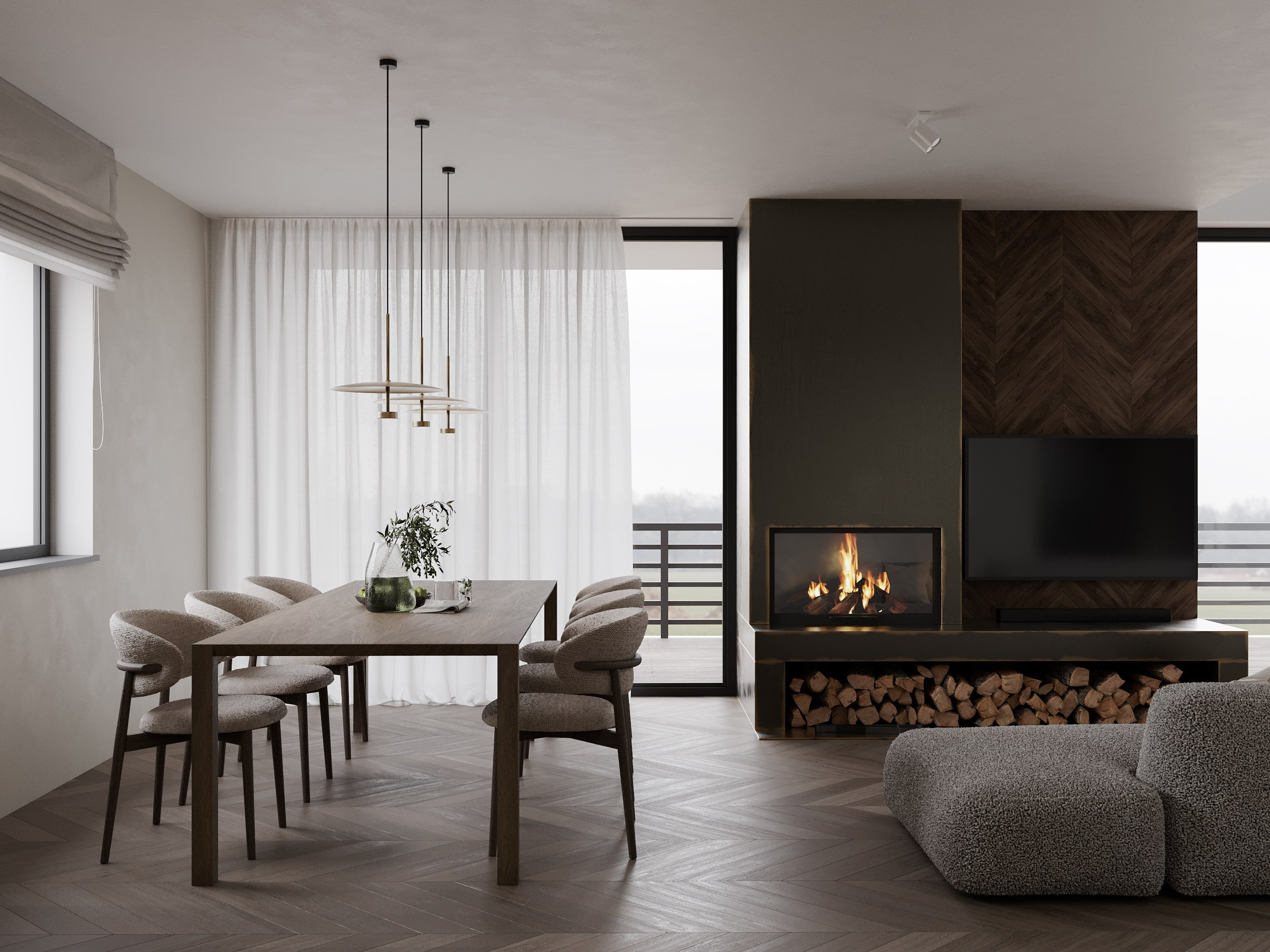 Obývací pokoj — 1. Filipenka architects