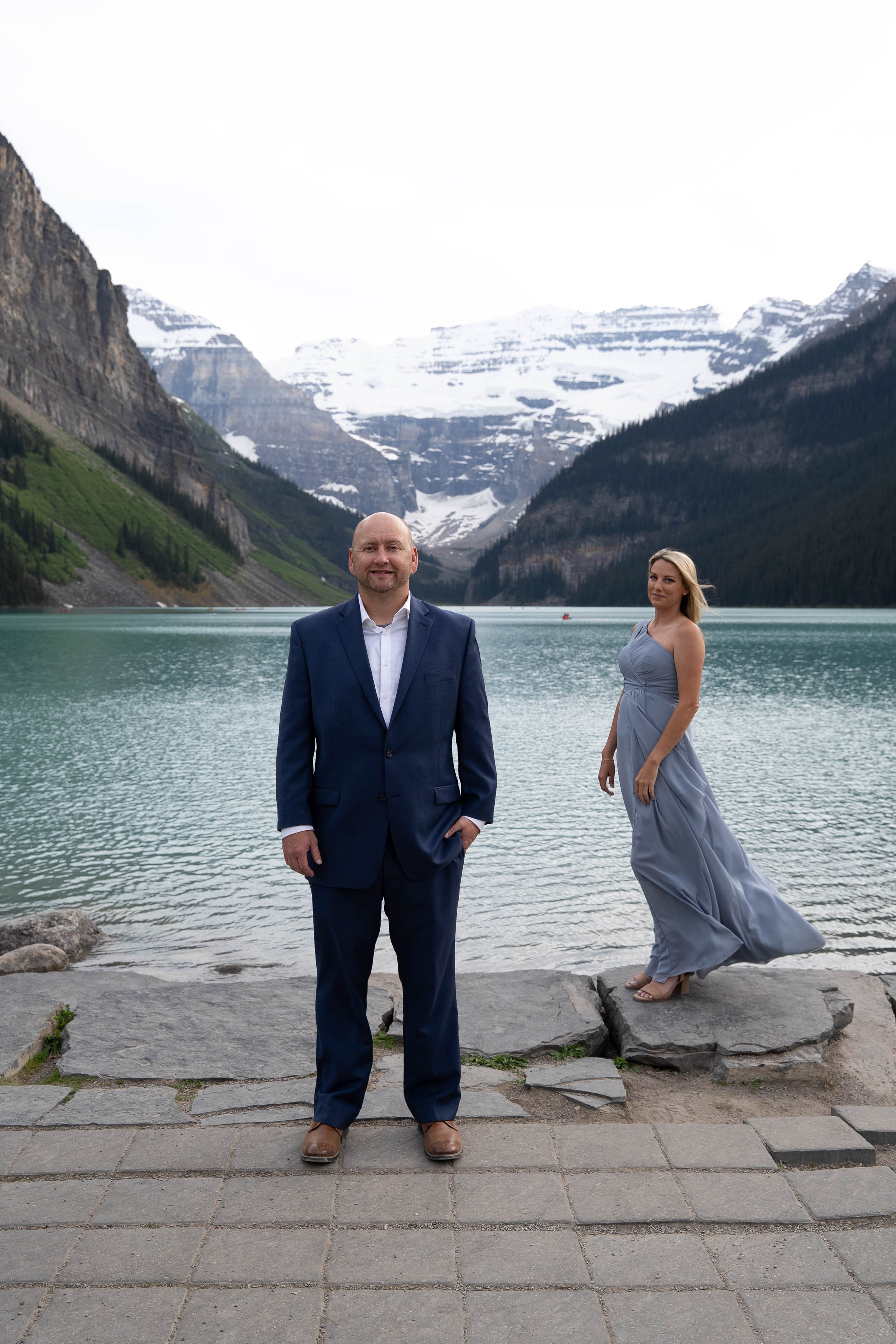 Lake Louise — Lina & Eric. Ching Li Photography