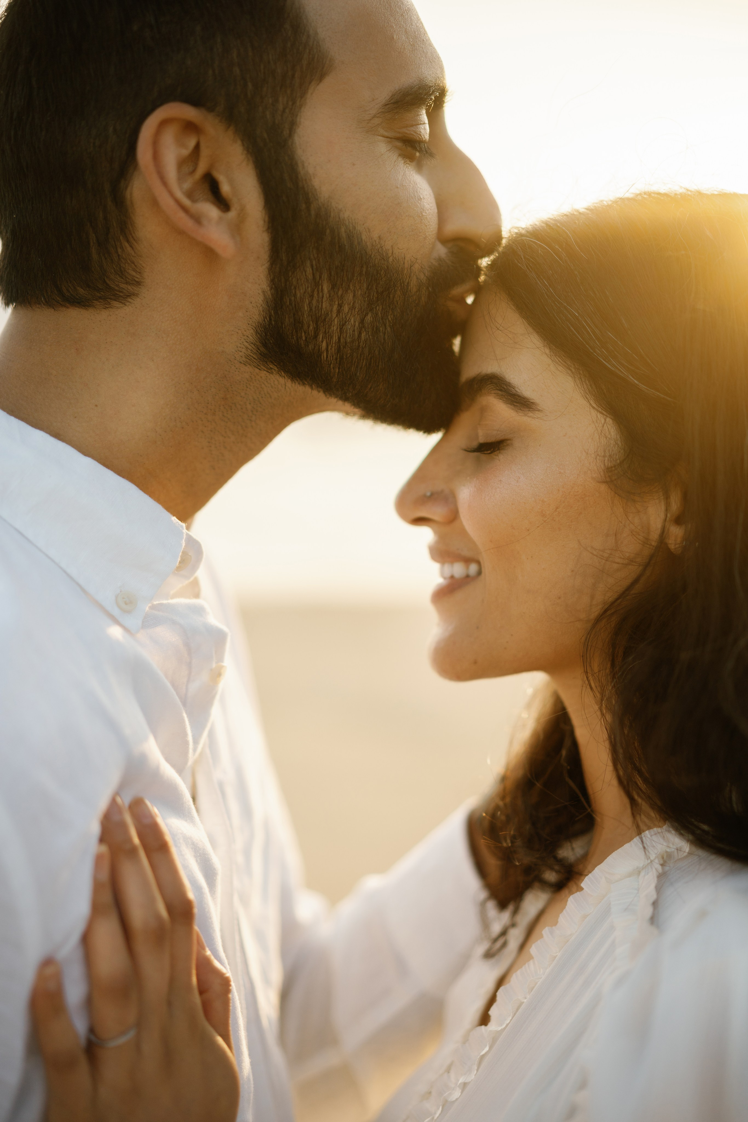 Santa Monica Sunset Engagement Photoshoot. Wedding Photography & Videography Team in California, Los Angeles, San Francisco, San Diego and Travel