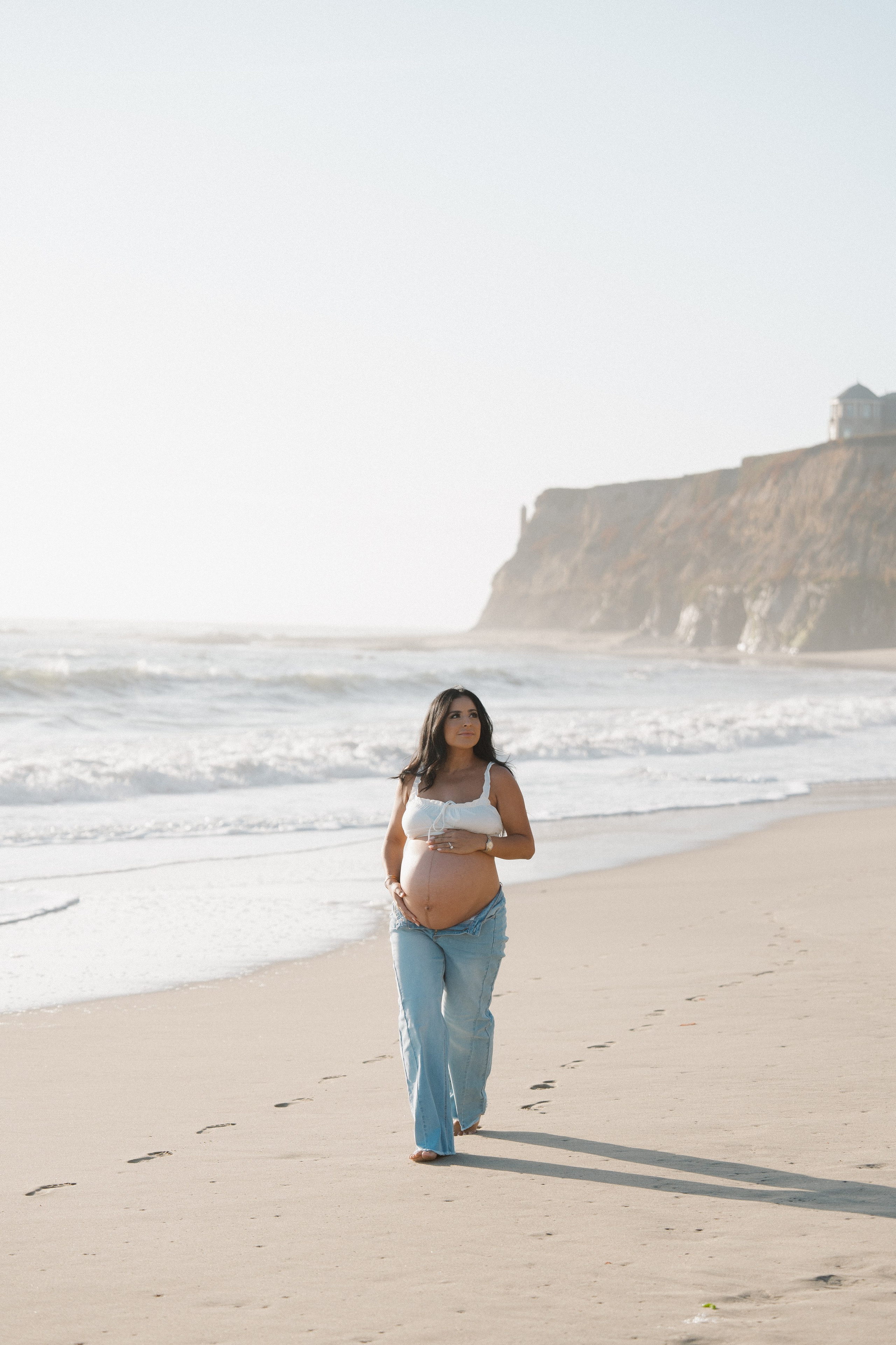Candice Maternity Session at Half Moon Bay. Soulo Photography | San Francisco Bay Area Based Photographer