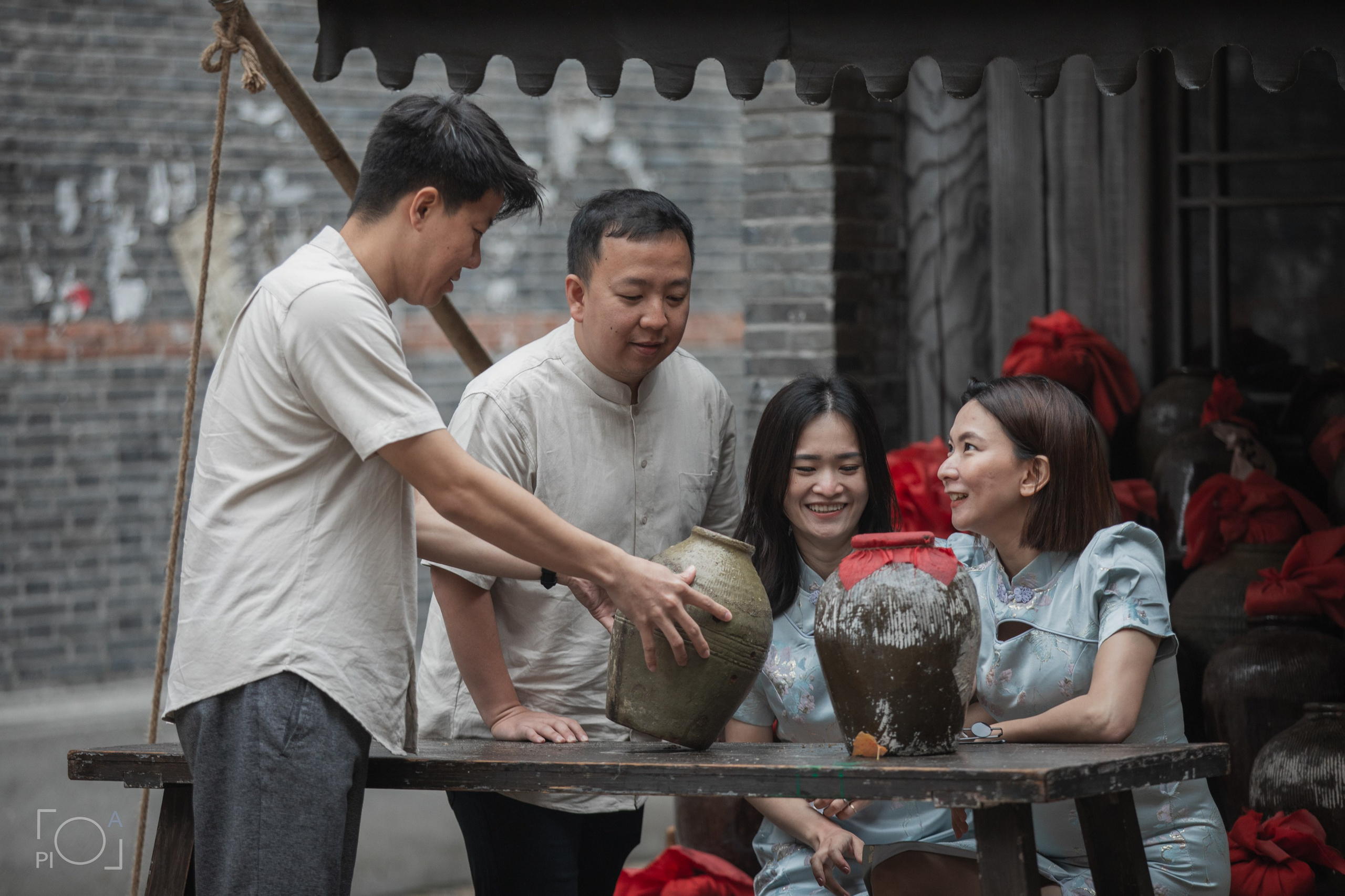 Семейная фотосессия в шанхайской киностудии. Photographer in Shanghai — Lola Pidluskaya