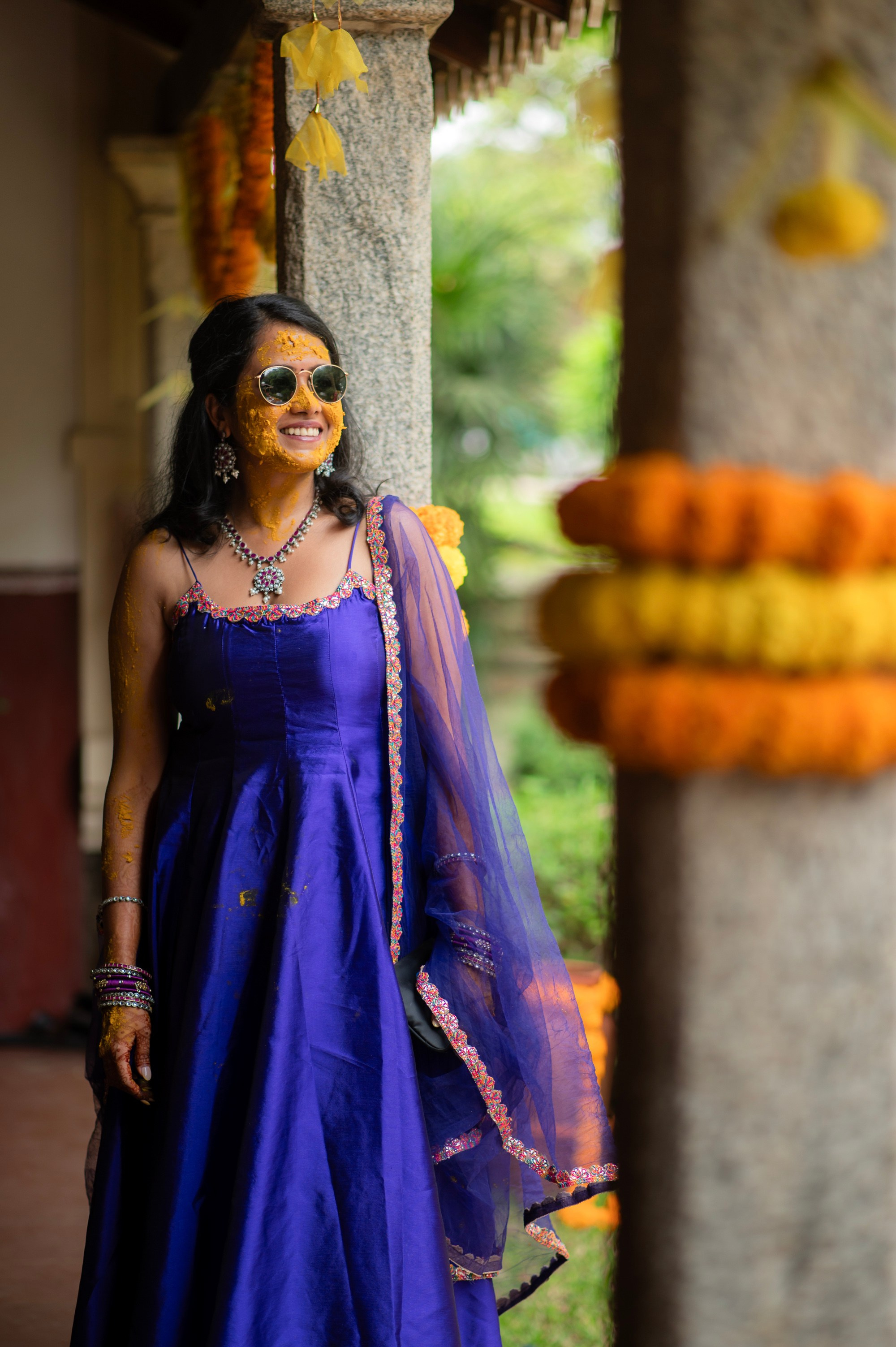 Samyuktha & Manoj, Tamil and Telugu Wedding at Angana Courtyard, Bangalore | Truly Yours