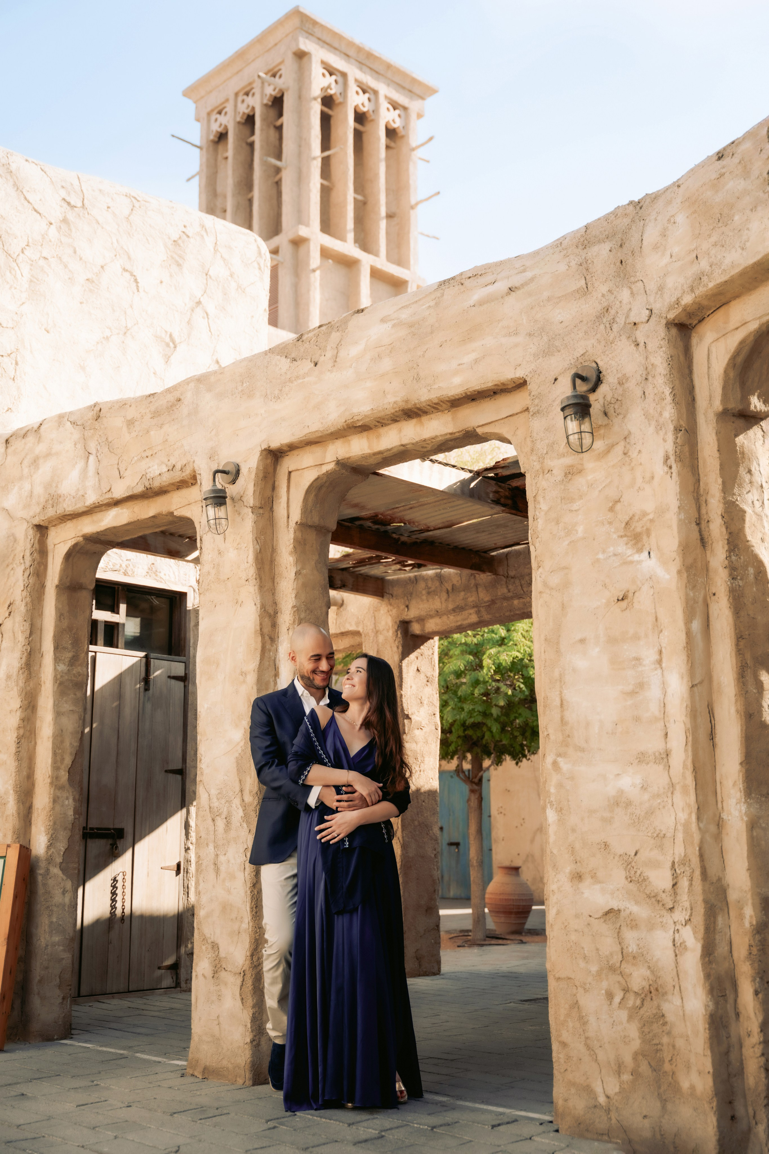 Old Dubai, New Love. Angela Iakovleva — Family Photographer in Dubai