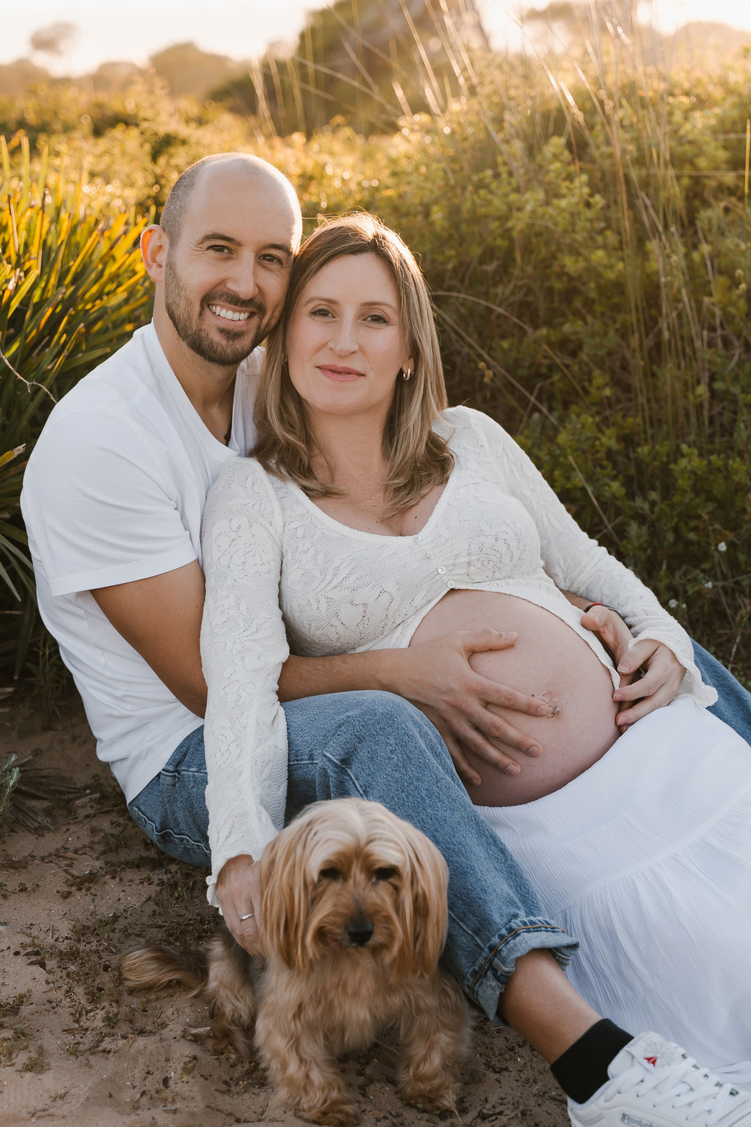 Pilar, Javi y perro Tonet. Фотограф в Валенсии, Испания Надежда Балаховская