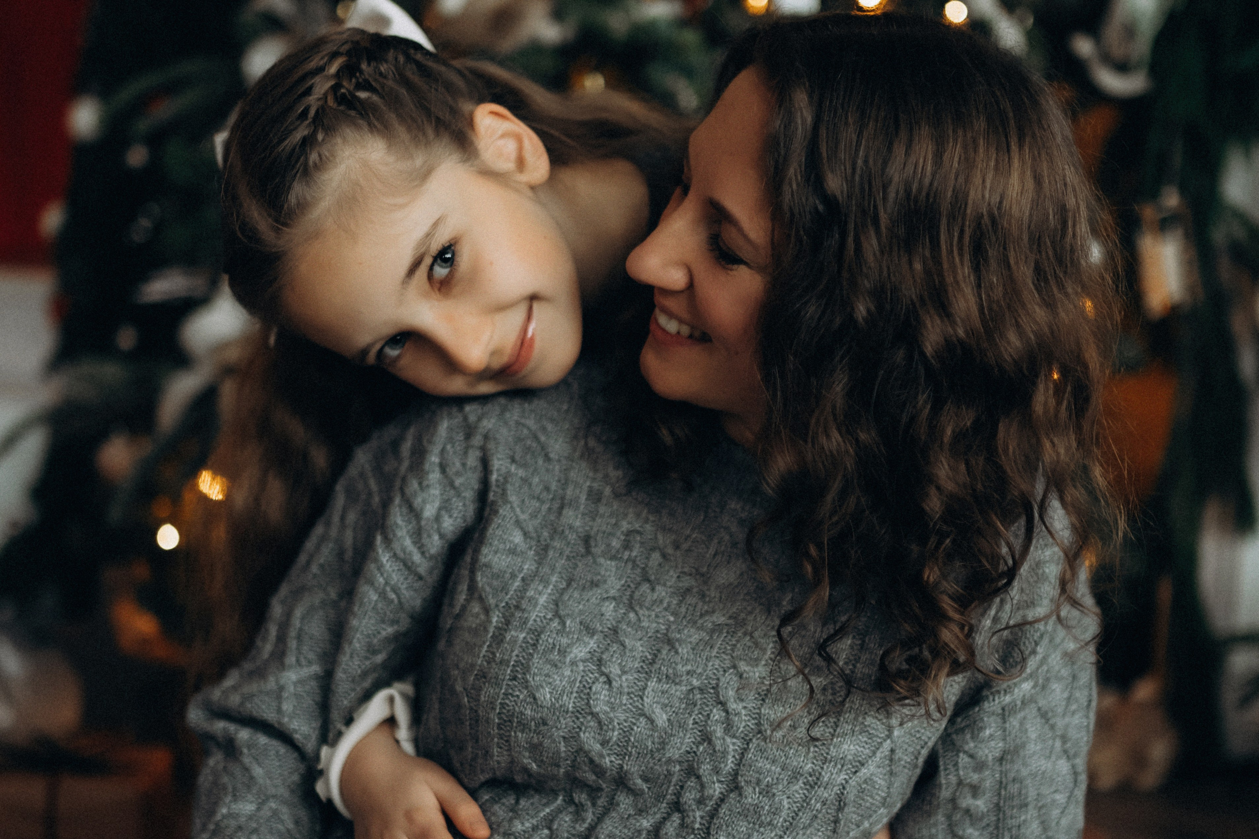 Новогодняя фотосессия в студии. Семейный фотограф Лейпциг, Германия