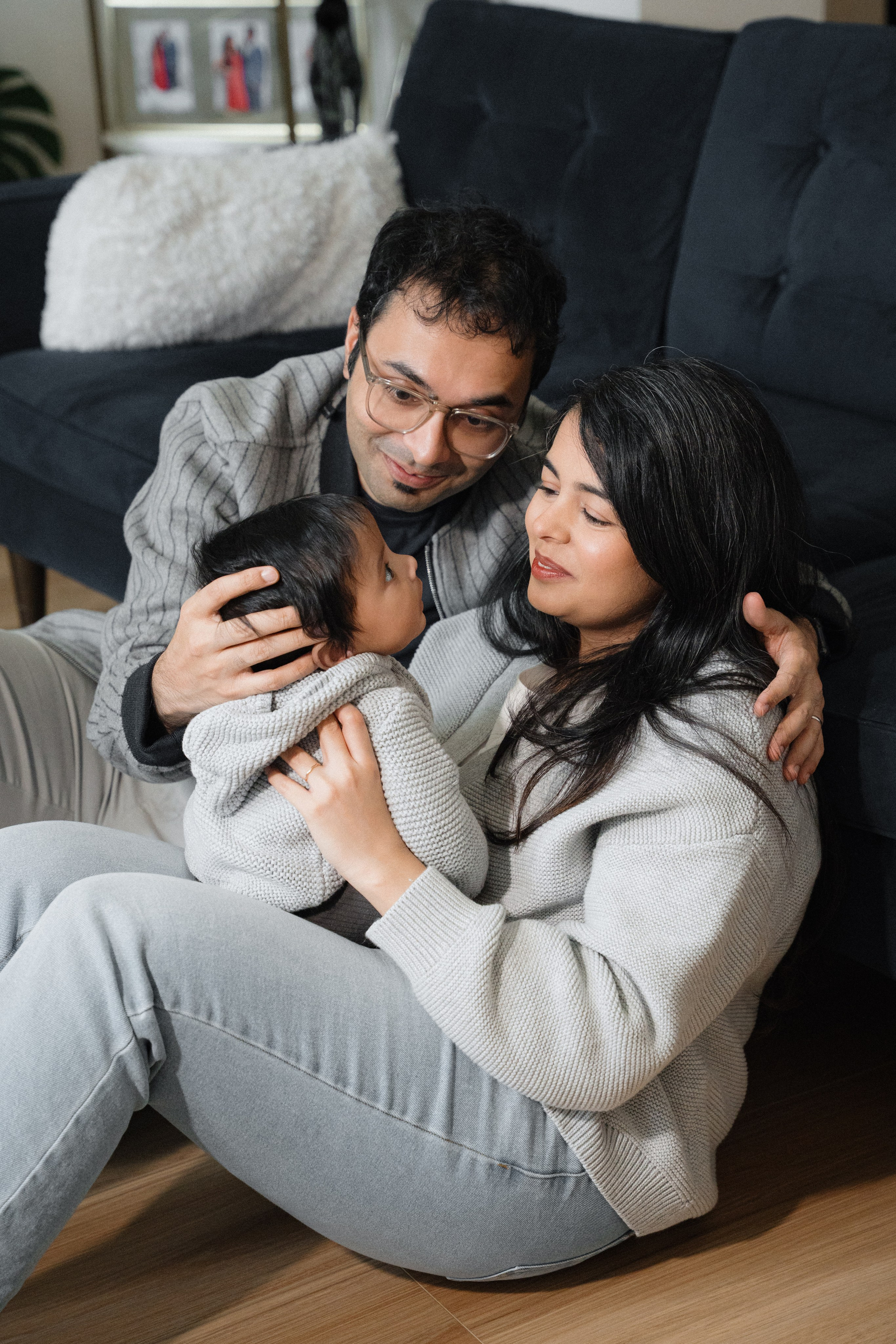 Saloni’s family. Photographer in Washington Sophia D