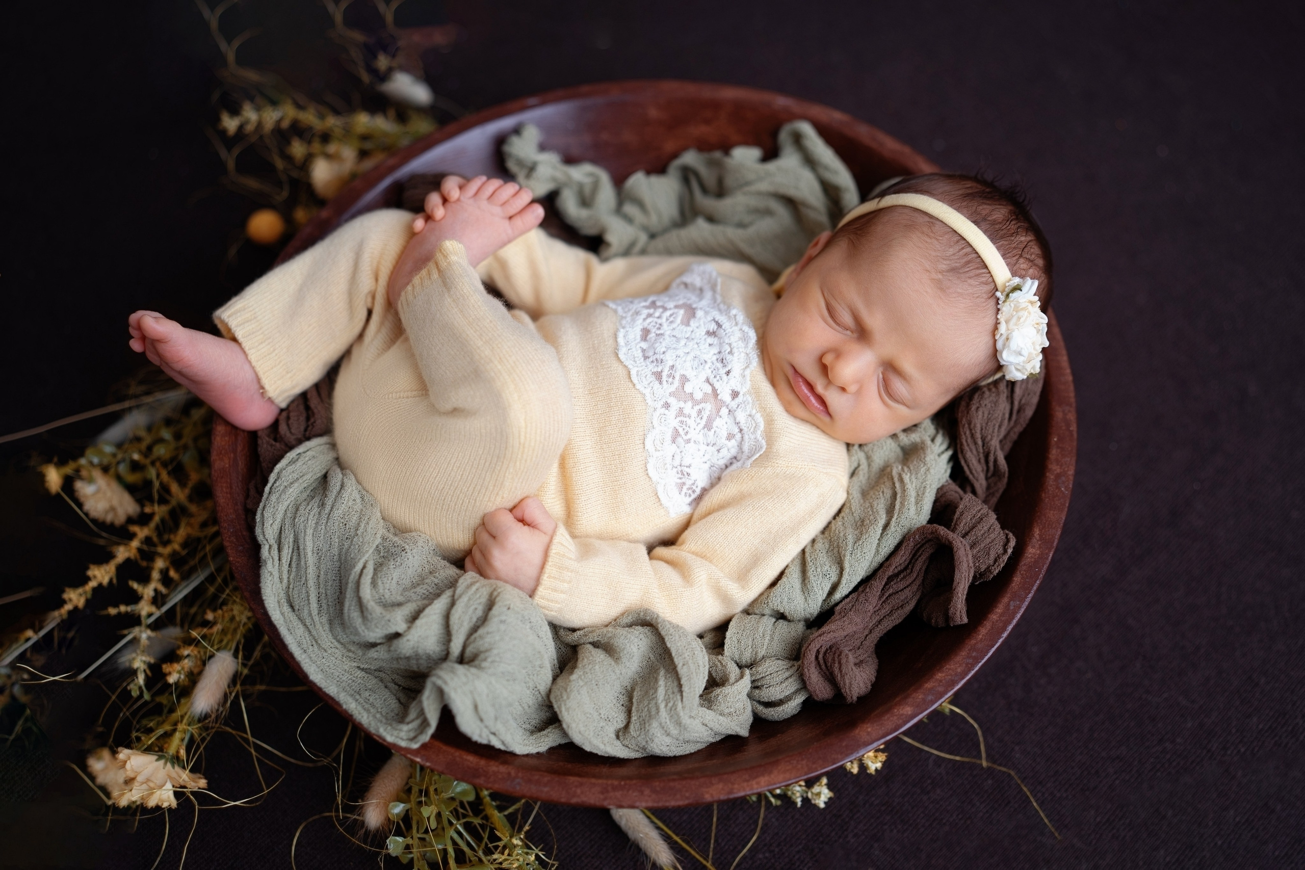 Ханна. Фотограф новорожденных и детей первого года Евгения Михалькевич