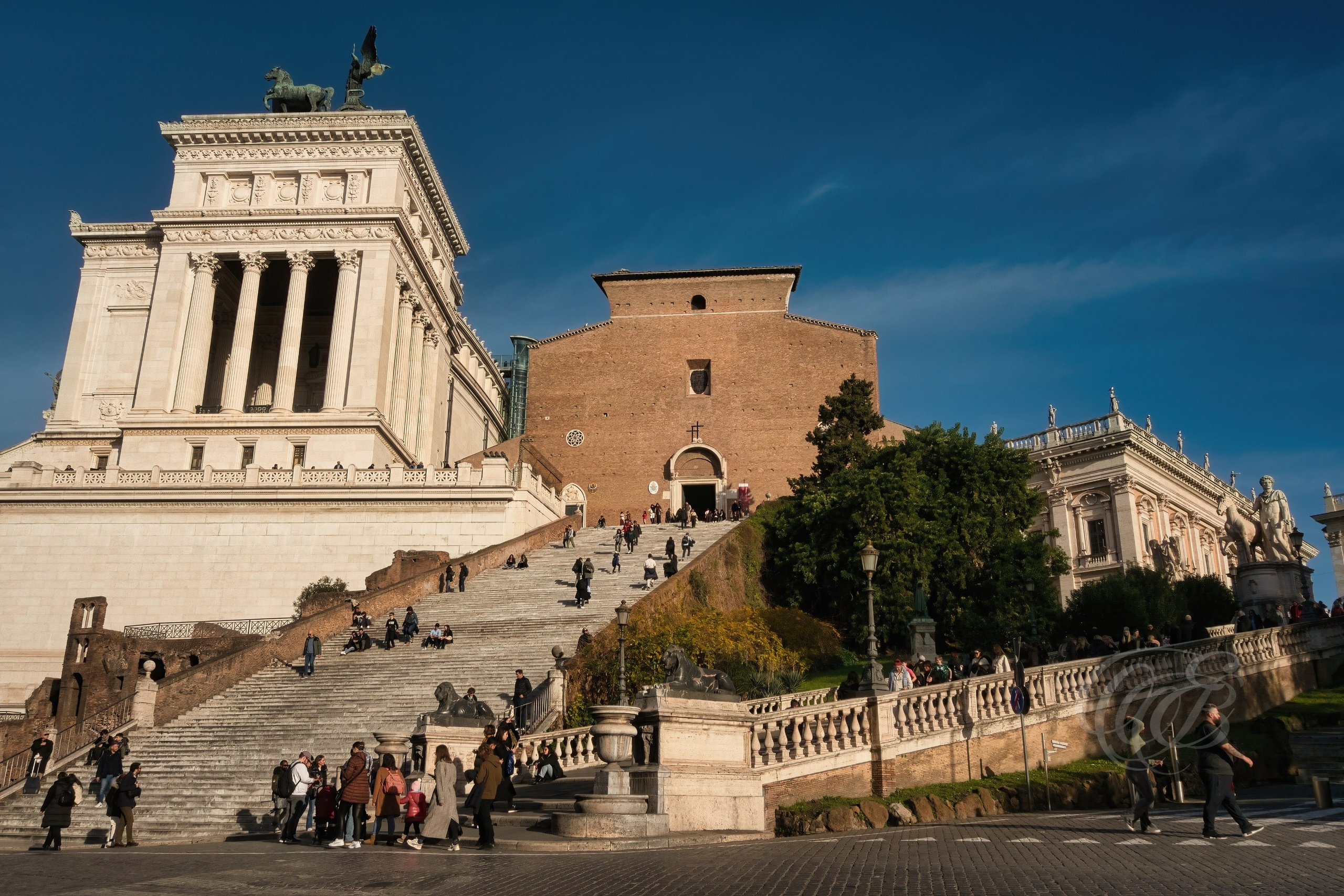 Photography of Italy — Capitoline Hill Panoramic View — Eduardo Bartoli Fine Art & Travel Photography