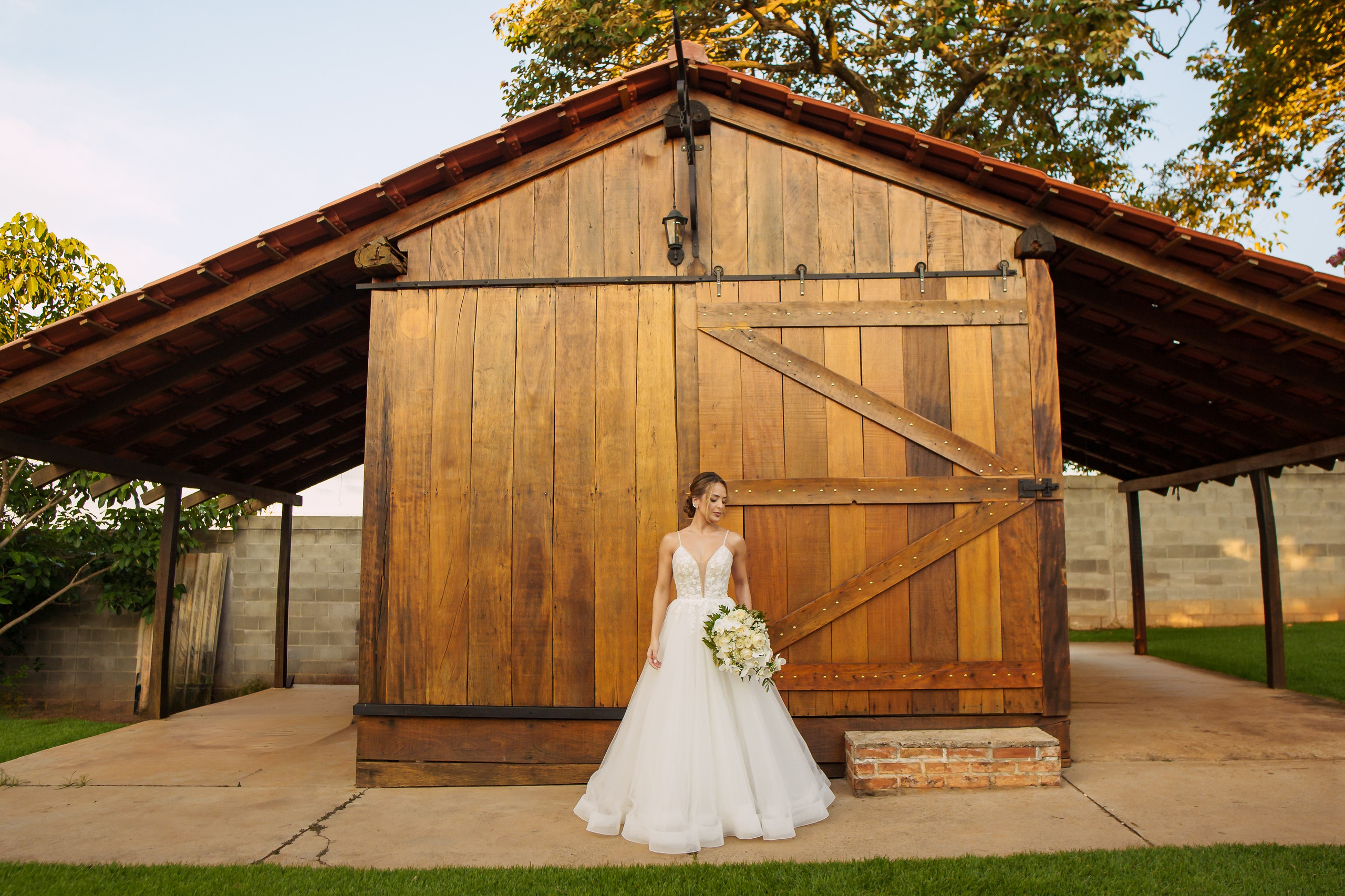 História de Aline & Gabriel. O Casal Dos Noivos