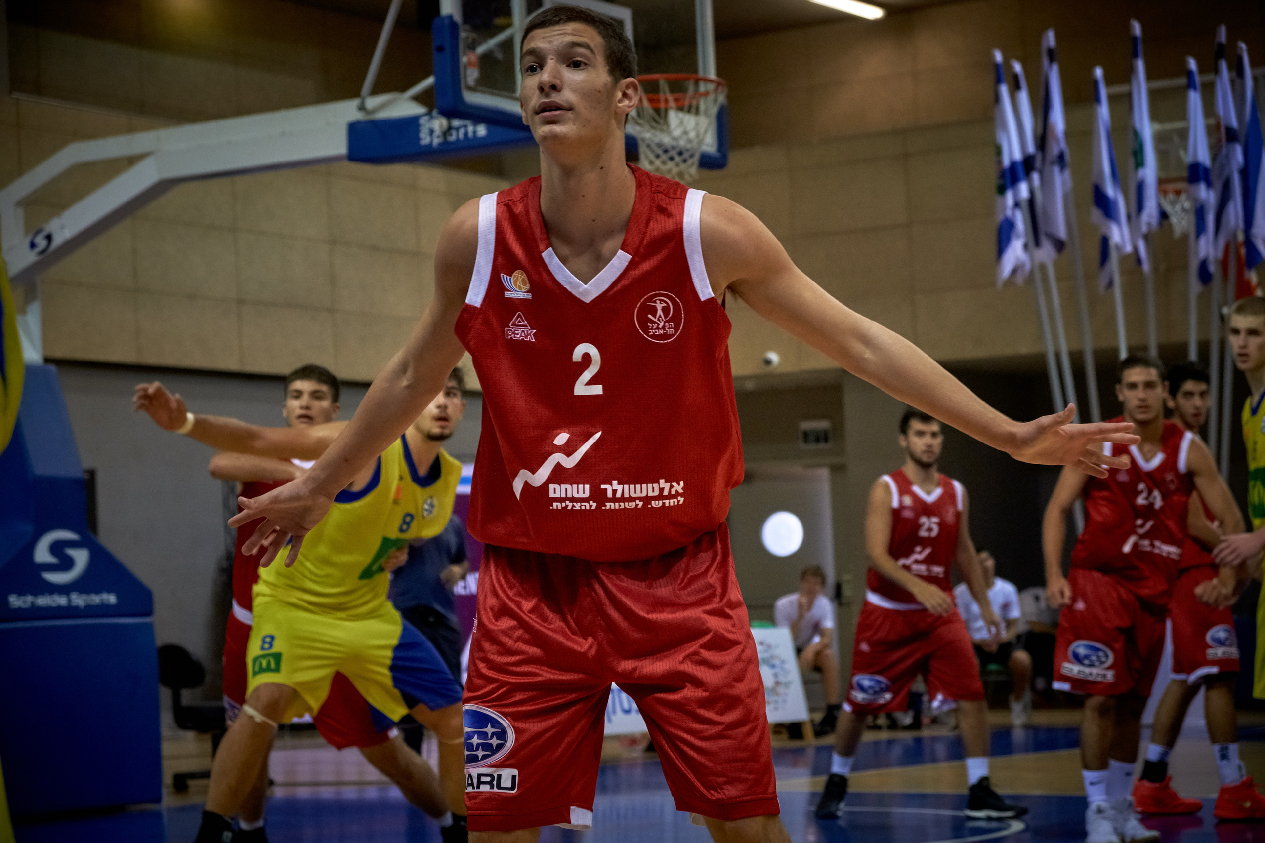 U-19 International Basketball Tournament. Middle East Photo Agency סוכנות צילום המזרח התיכון — צילום מקצועי והדפסת מגנטים לאירועים