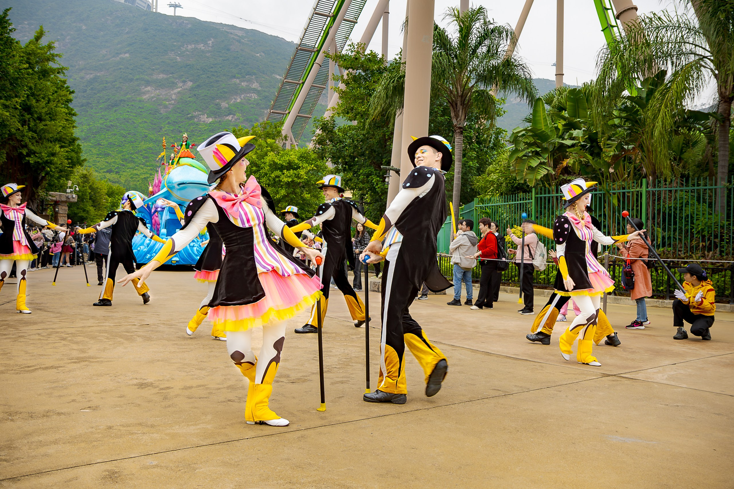 Дневной парад новогодняя версия