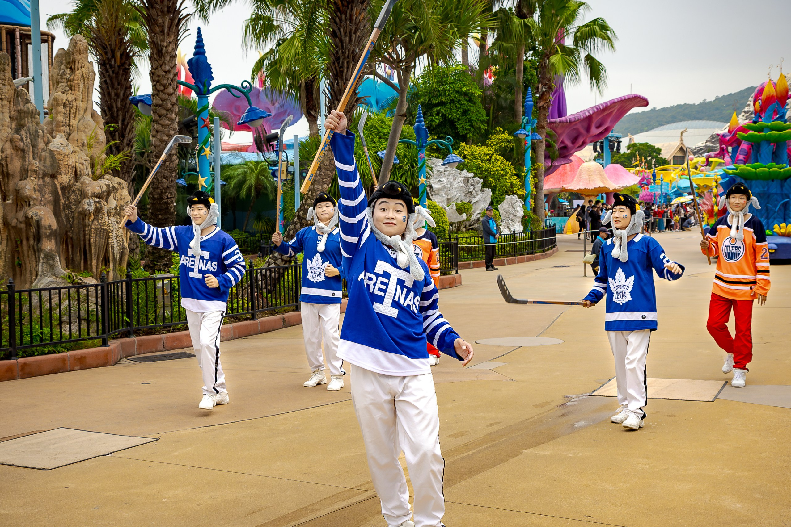Дневной парад новогодняя версия