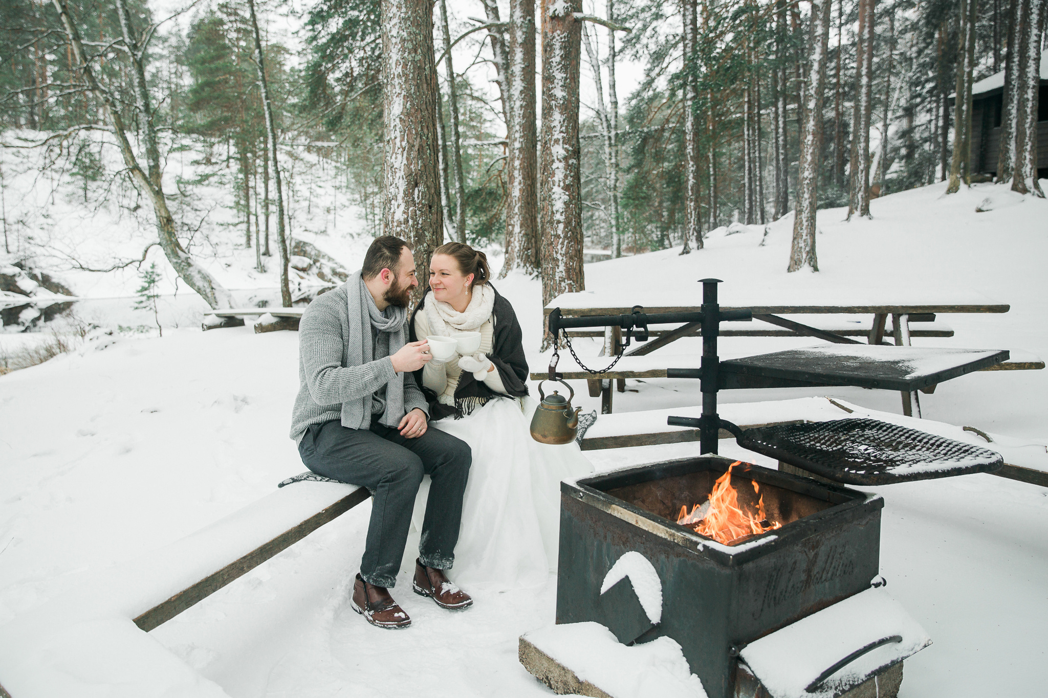 Karoliina ja frederic talvihäät