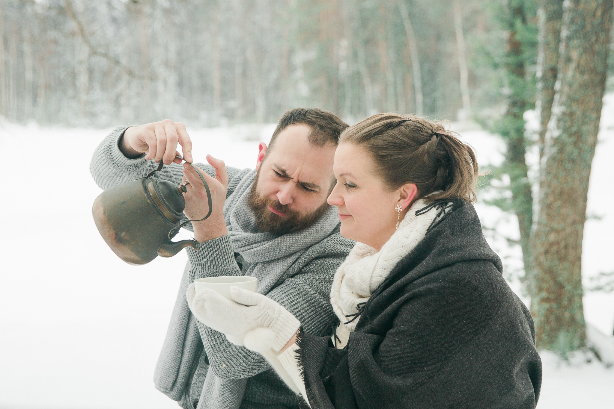 Karoliina ja frederic talvihäät