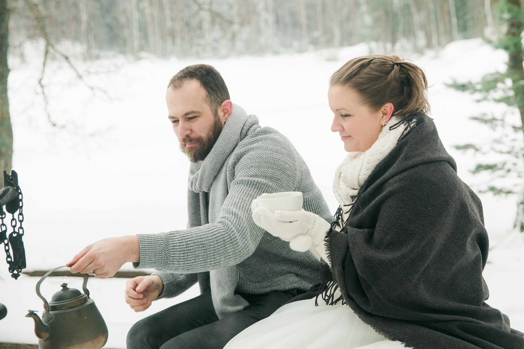 Karoliina ja frederic talvihäät