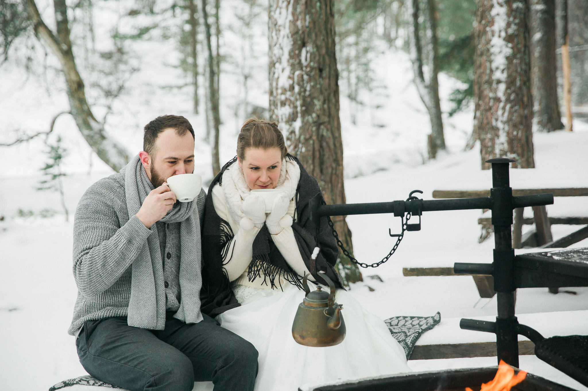 Karoliina ja frederic talvihäät
