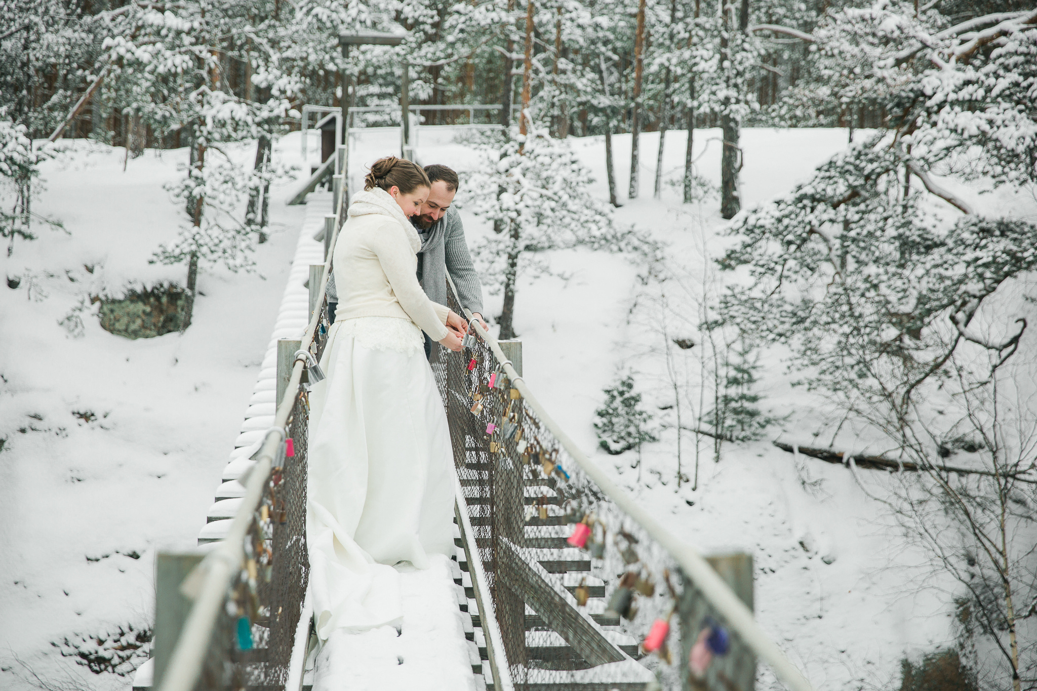 Karoliina ja frederic talvihäät