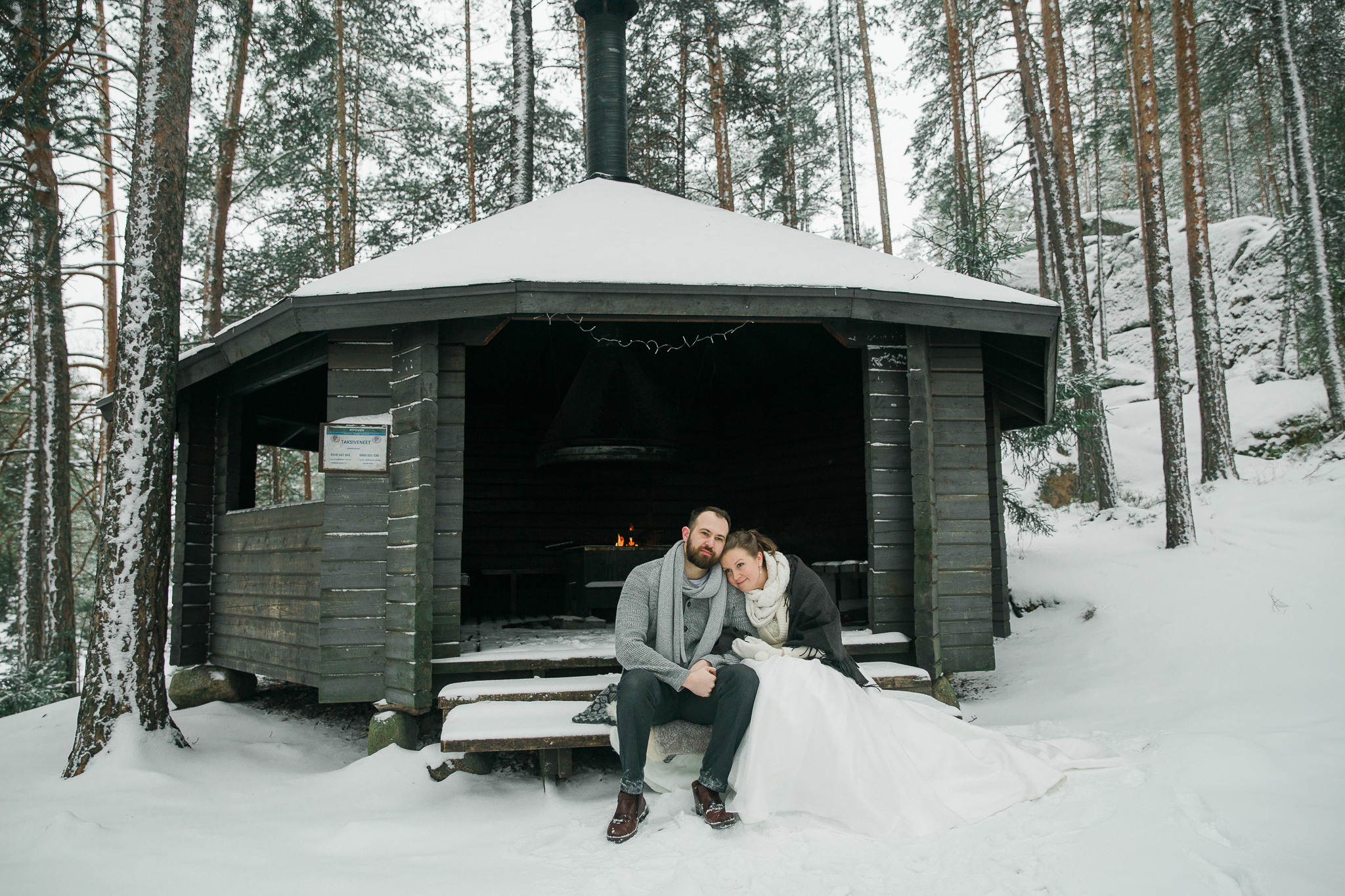 Karoliina ja frederic talvihäät