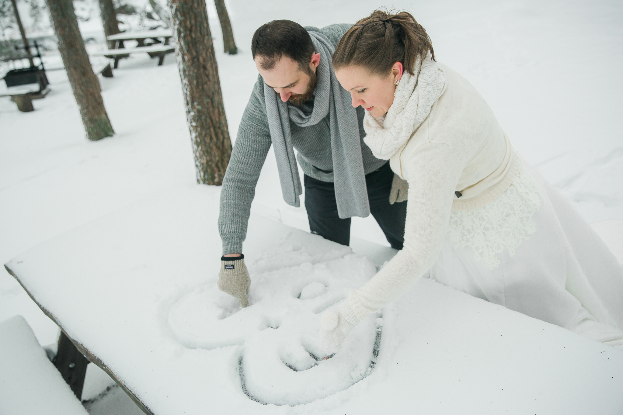 Karoliina ja frederic talvihäät