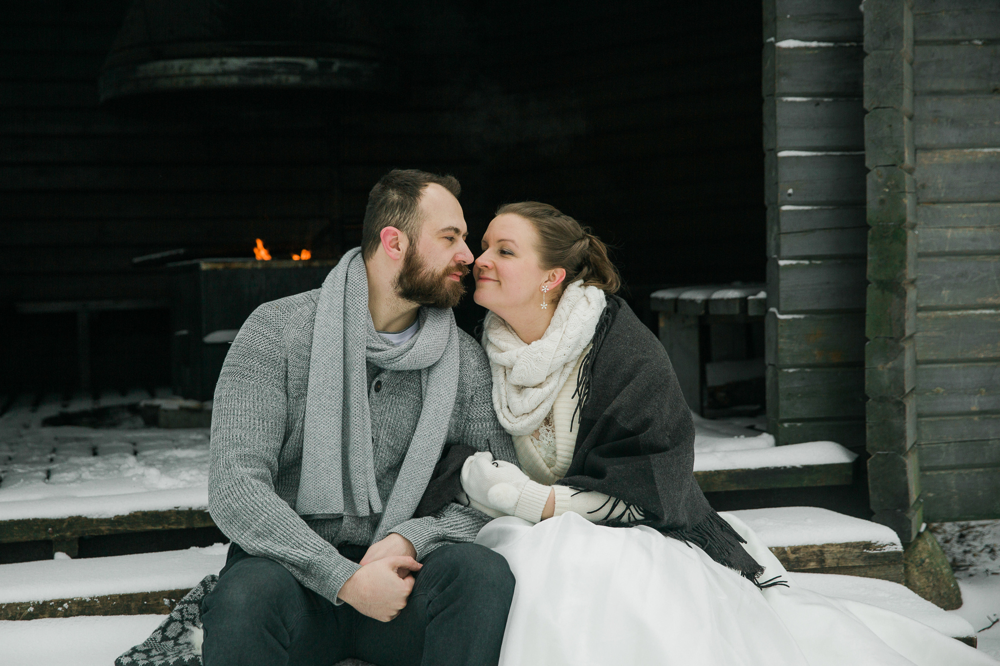 Karoliina ja frederic talvihäät