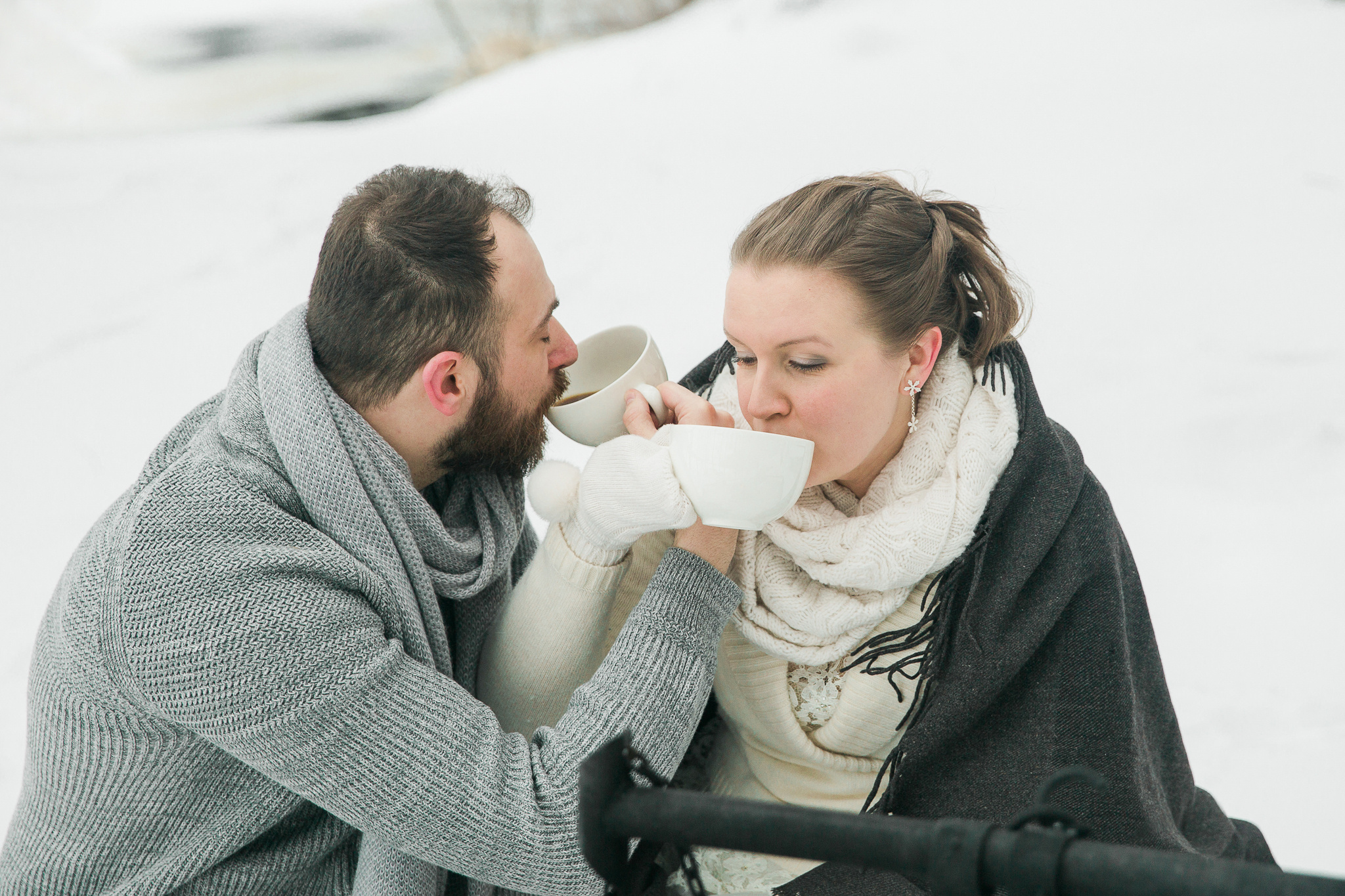 Karoliina ja frederic talvihäät