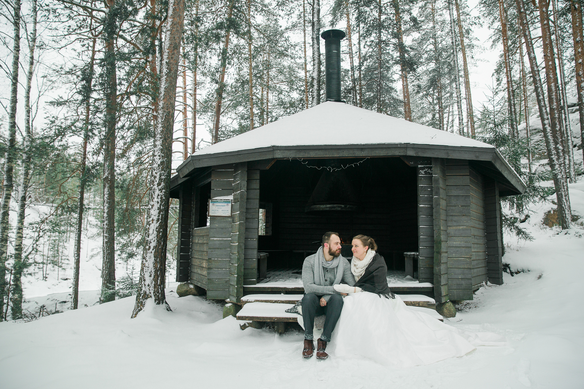 Karoliina ja frederic talvihäät