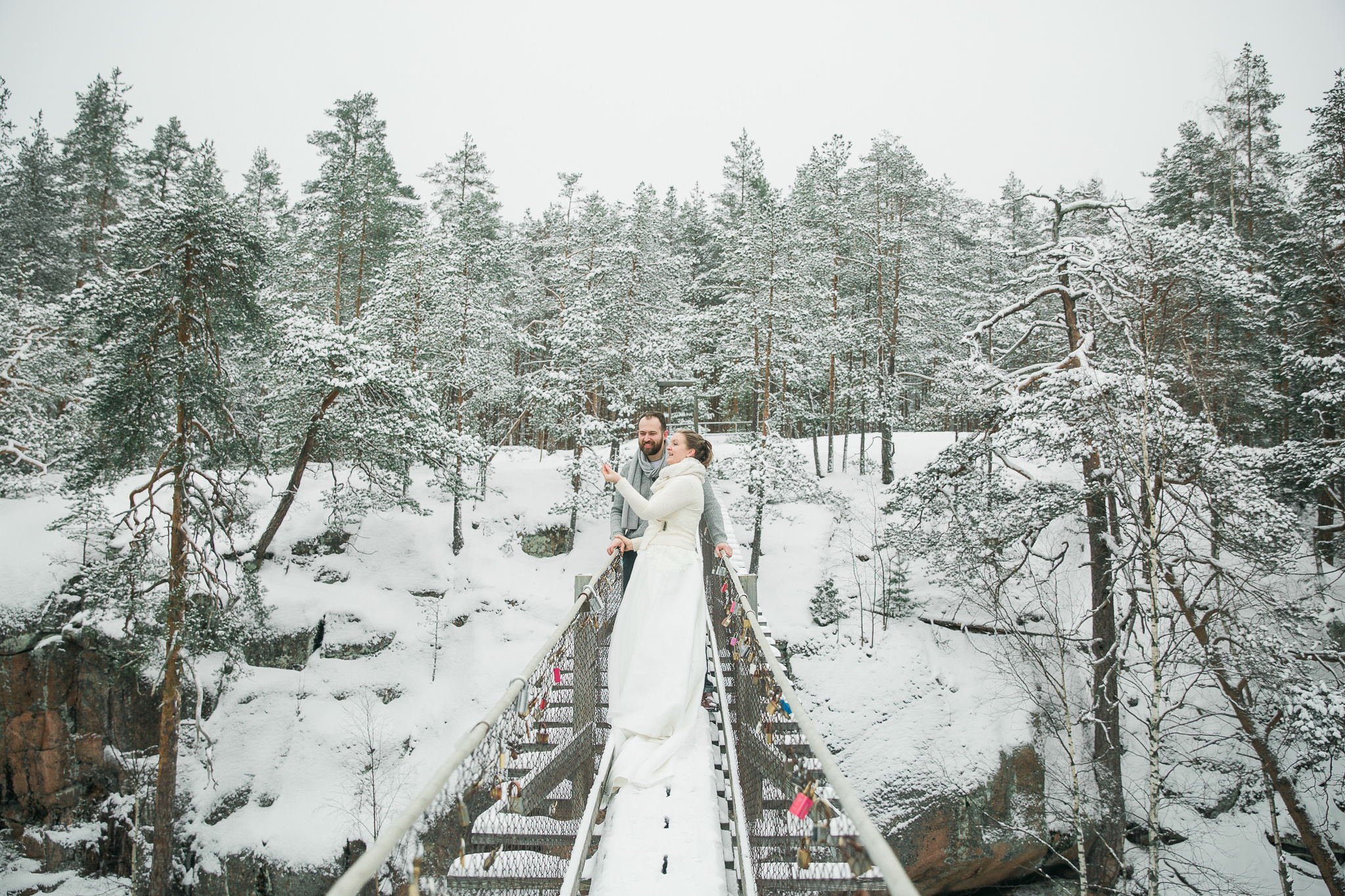 Karoliina ja frederic talvihäät