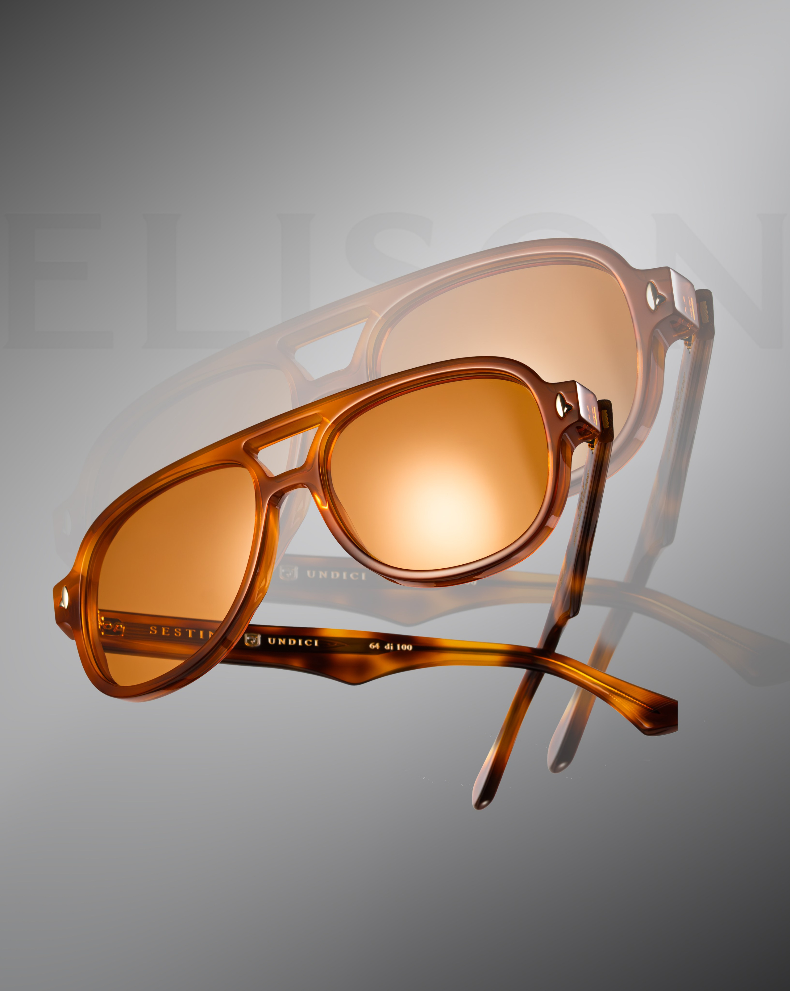 Fashion glasses. Ellstudio film production