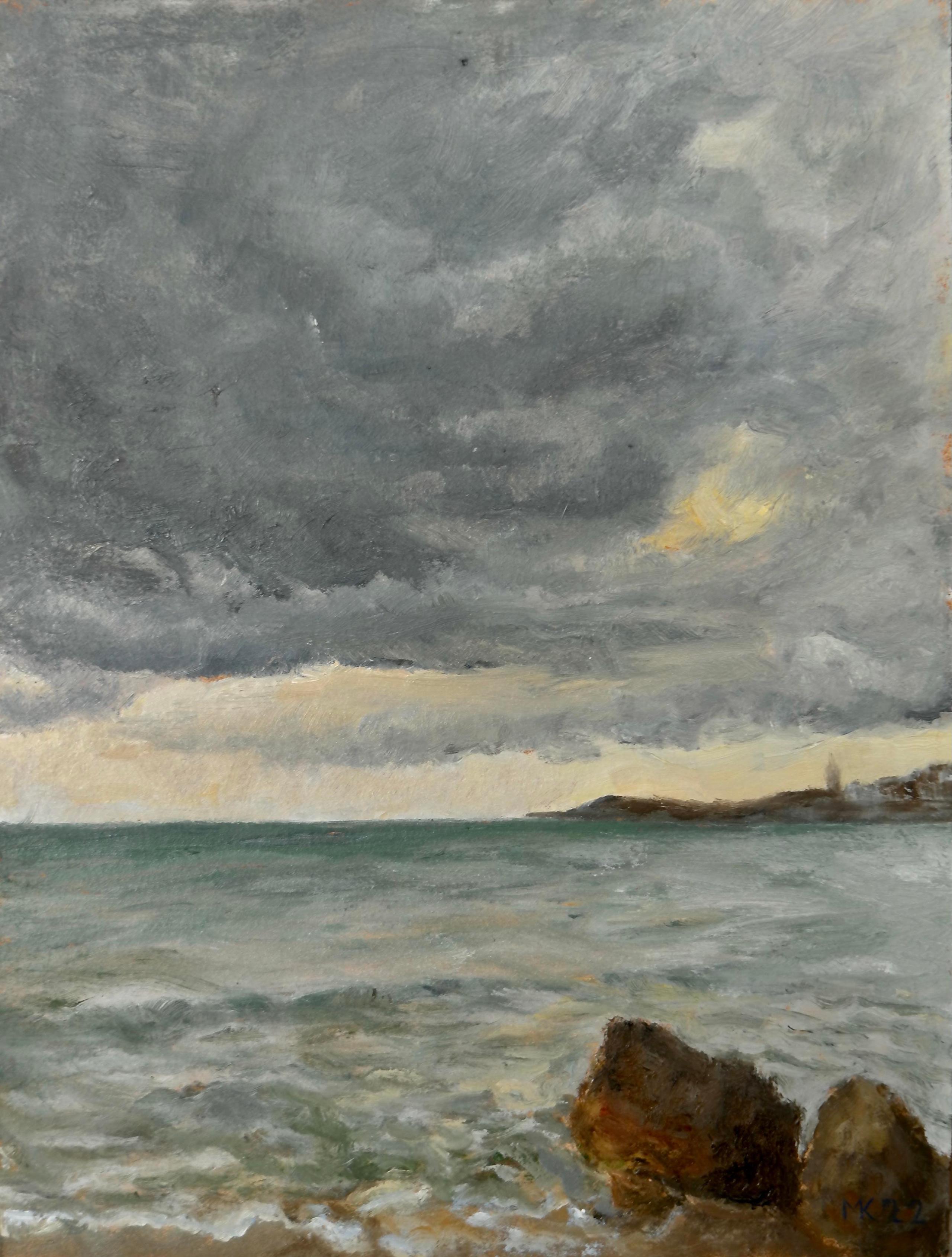 18 X 24, cartón óleo