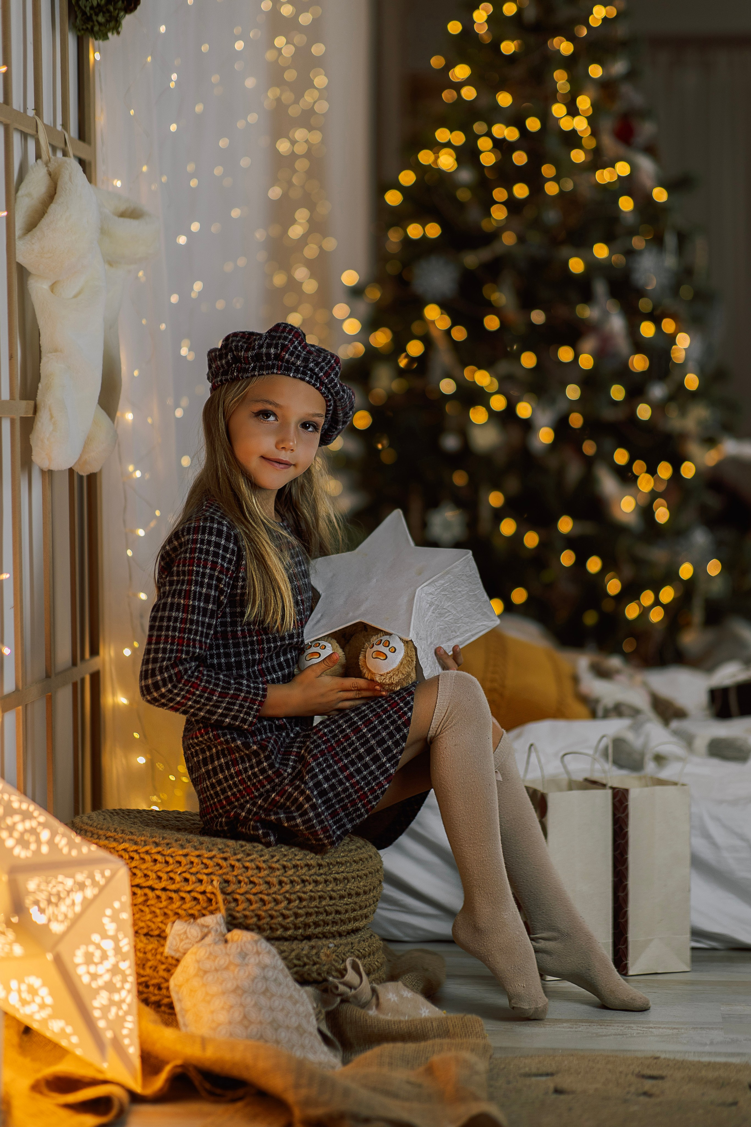 Новогодняя семейная фотосессия. Фотограф в Алании в Турции, Аланья, Сиде, Белек, Анталия, Кемер, Конаклы, Окурджалар. Фотосъемки в Алании. Фотосессия в Алания.Алсу Девели