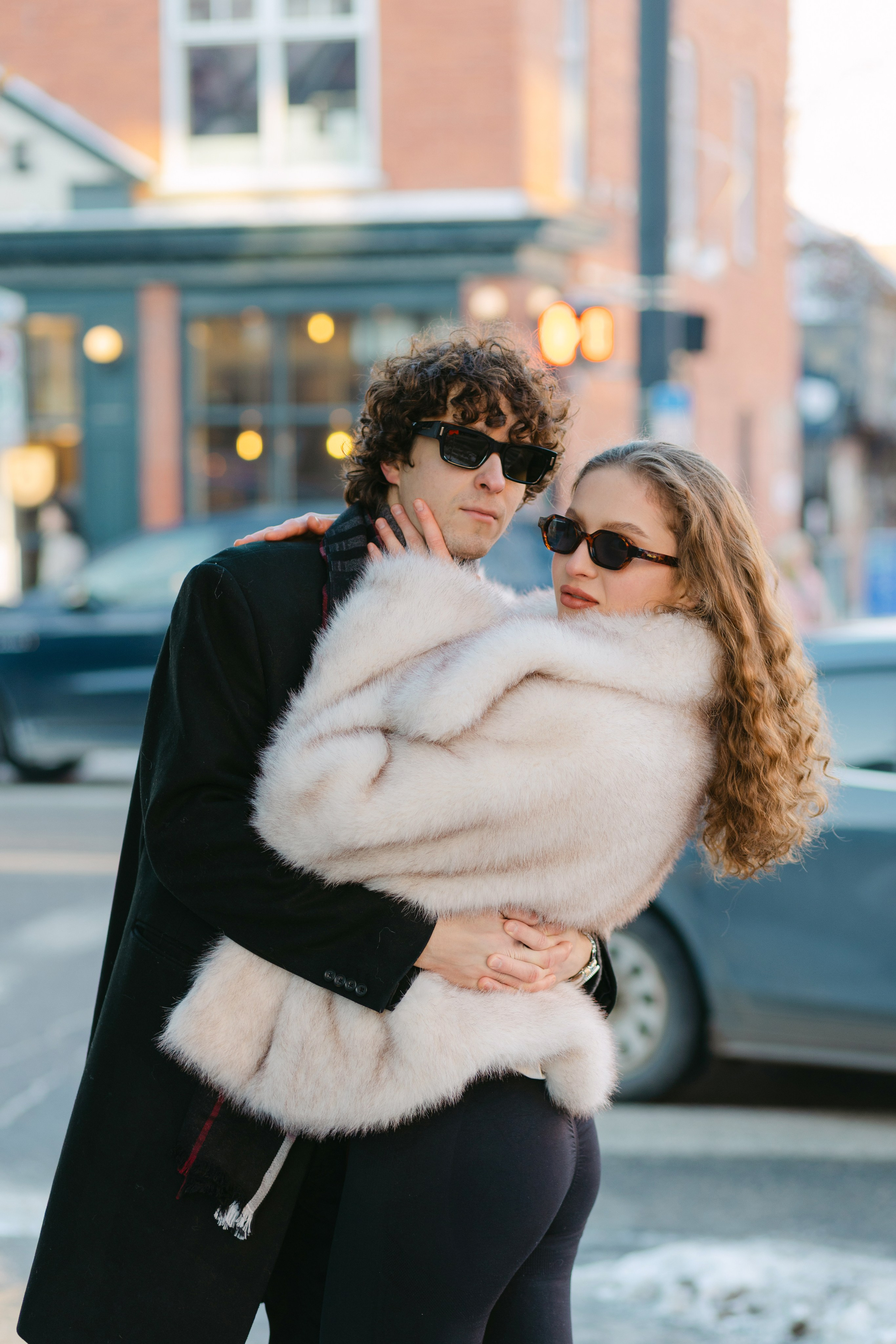 Christmas magic together. Home