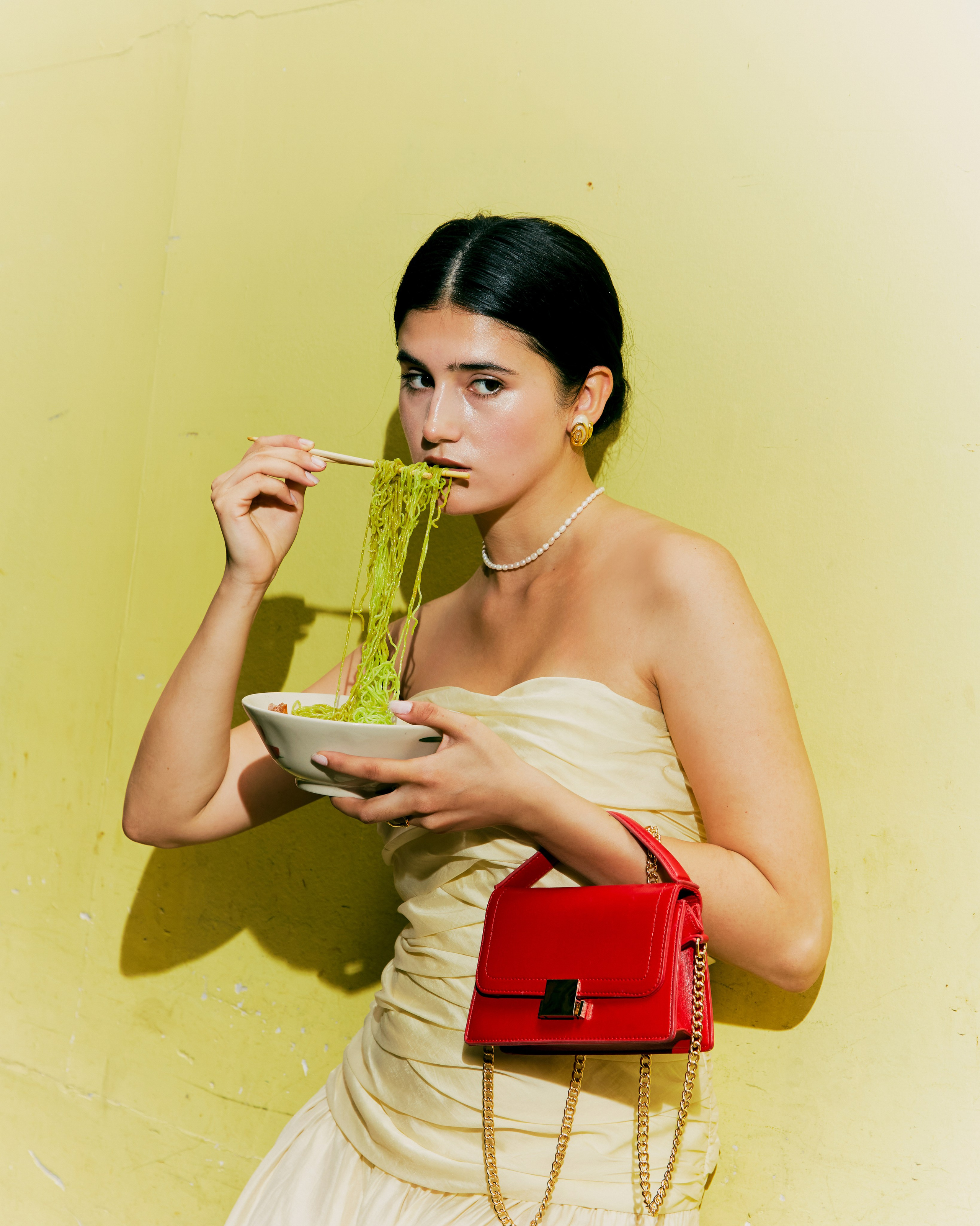 Personal shooting. Stylist