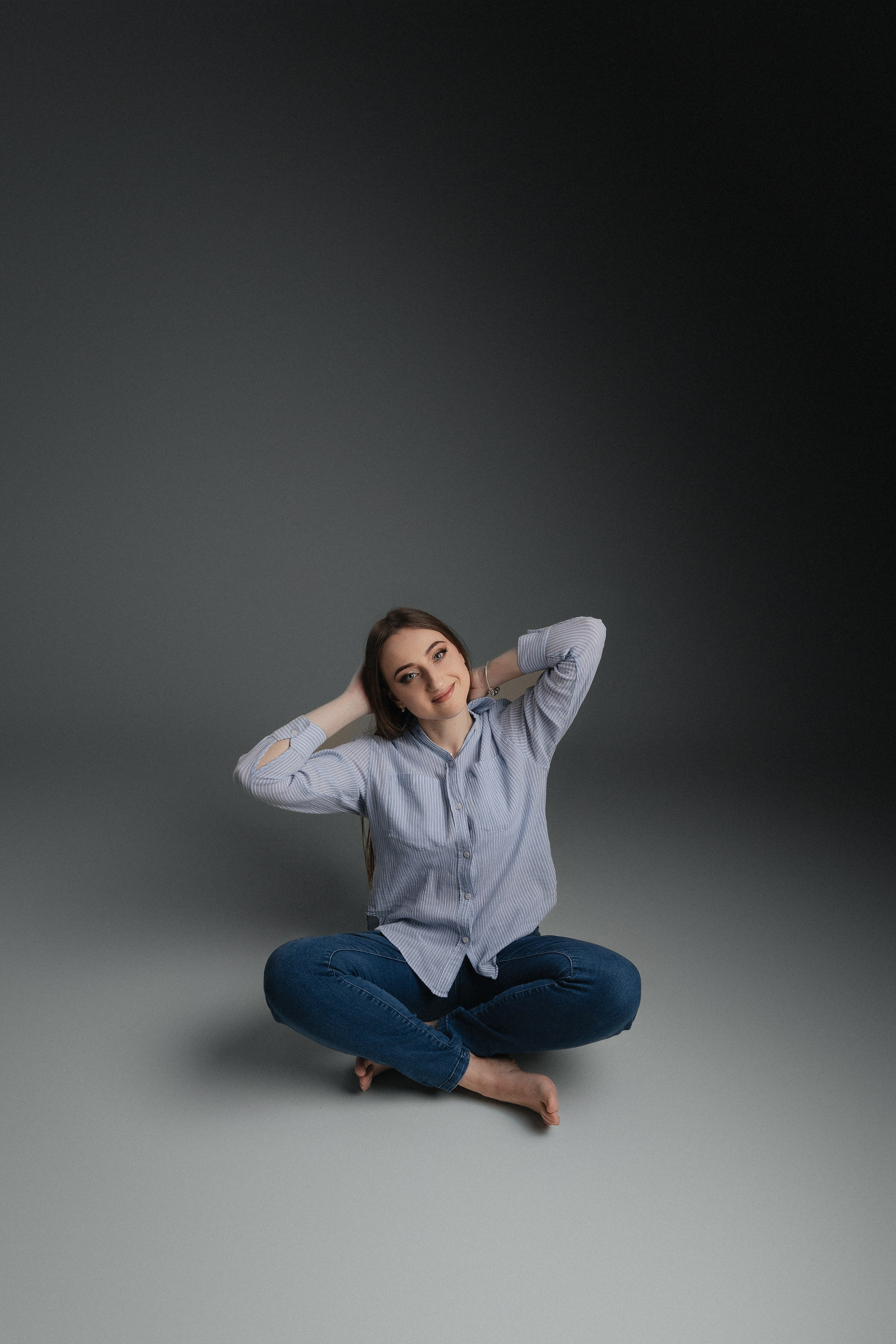 Viktorijos asmeninė fotosesija fotostudijoje Marijampolėje